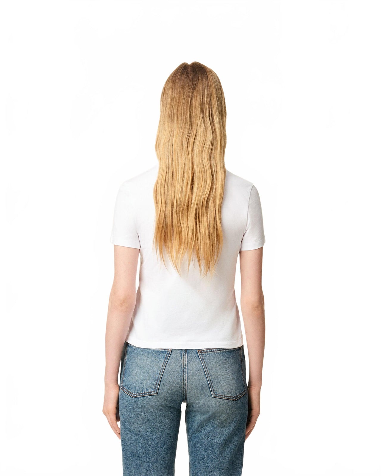 Tshirt Ami De Coeur Cropped - Ami - Blanc