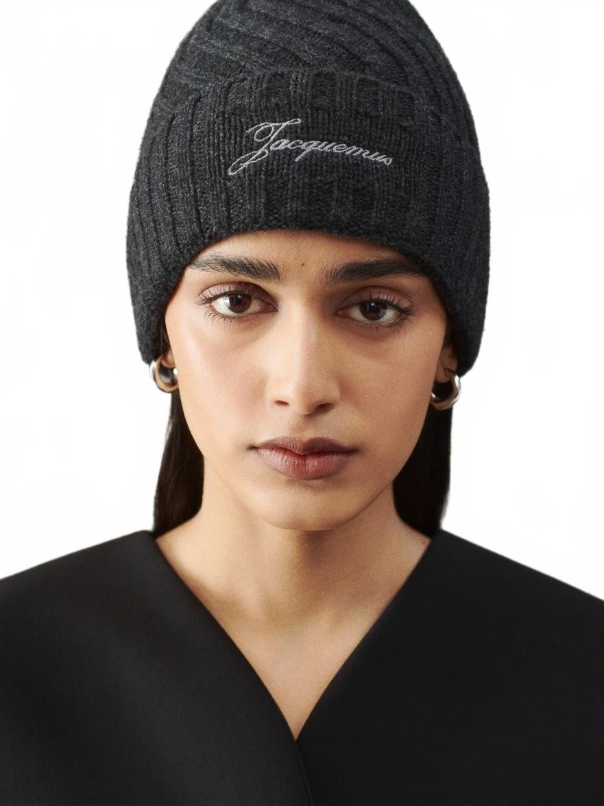 Le Bonnet Tourni - Jacquemus - Dark Grey