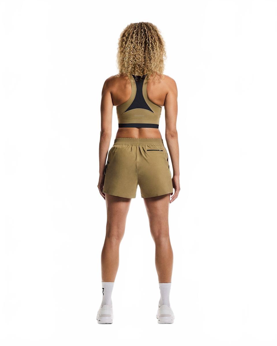 Train 2-in-1 Crop - On Running - Nutmeg