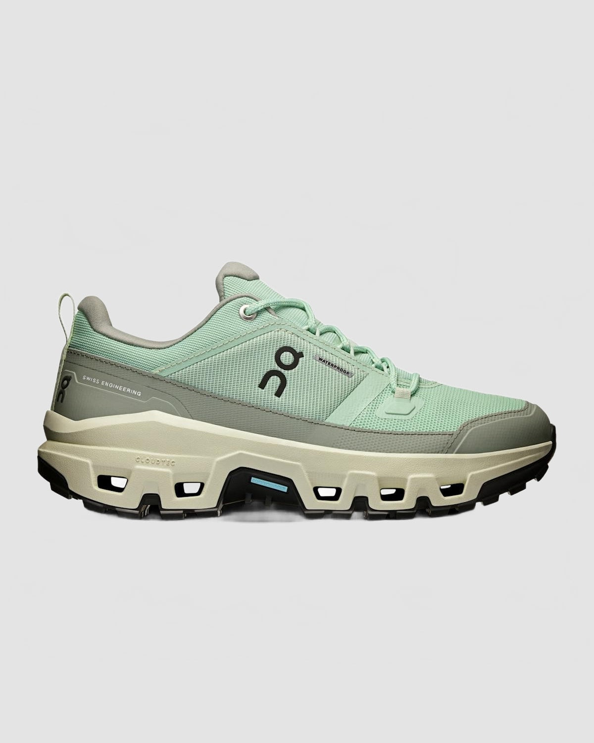 Cloudrock Low WP Women - On Running - Mineral / Aloe