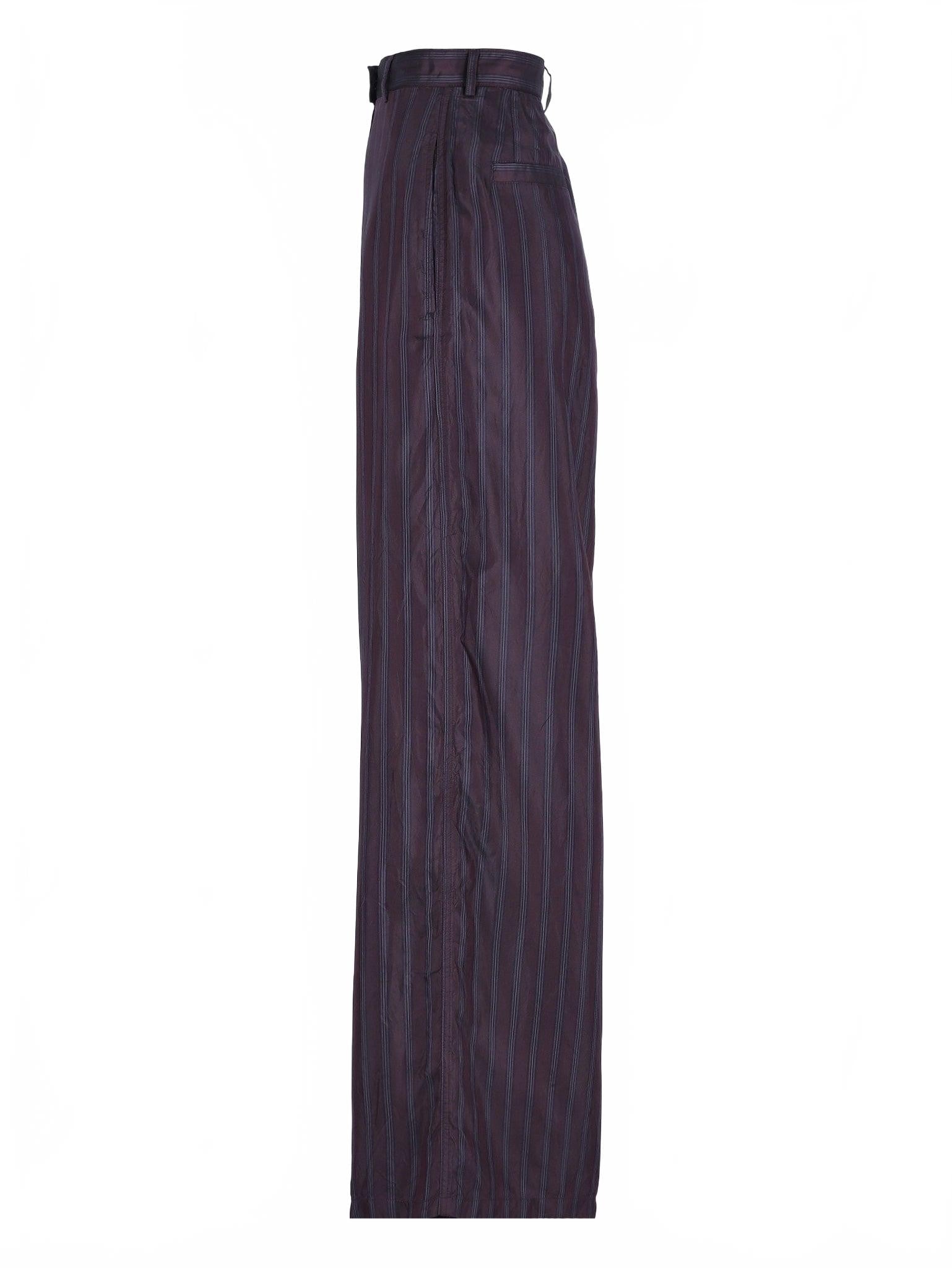 Pen Pants - Dries Van Noten - Burgundy