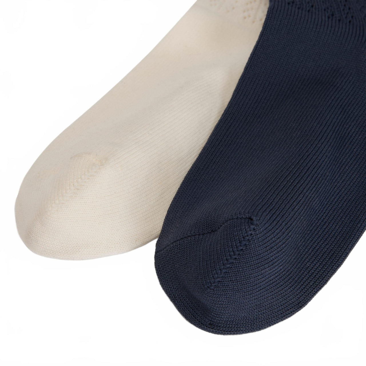 WB Cro Hi Sock - Adidas X Wales Bonner - Chalk White / Night Navy