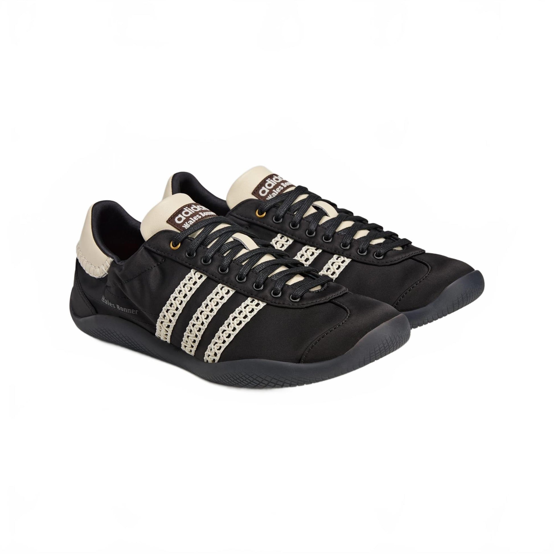 WB Karintha Lo Satin - Adidas X Wales Bonner - Core Black / Dark Brown / Cream White