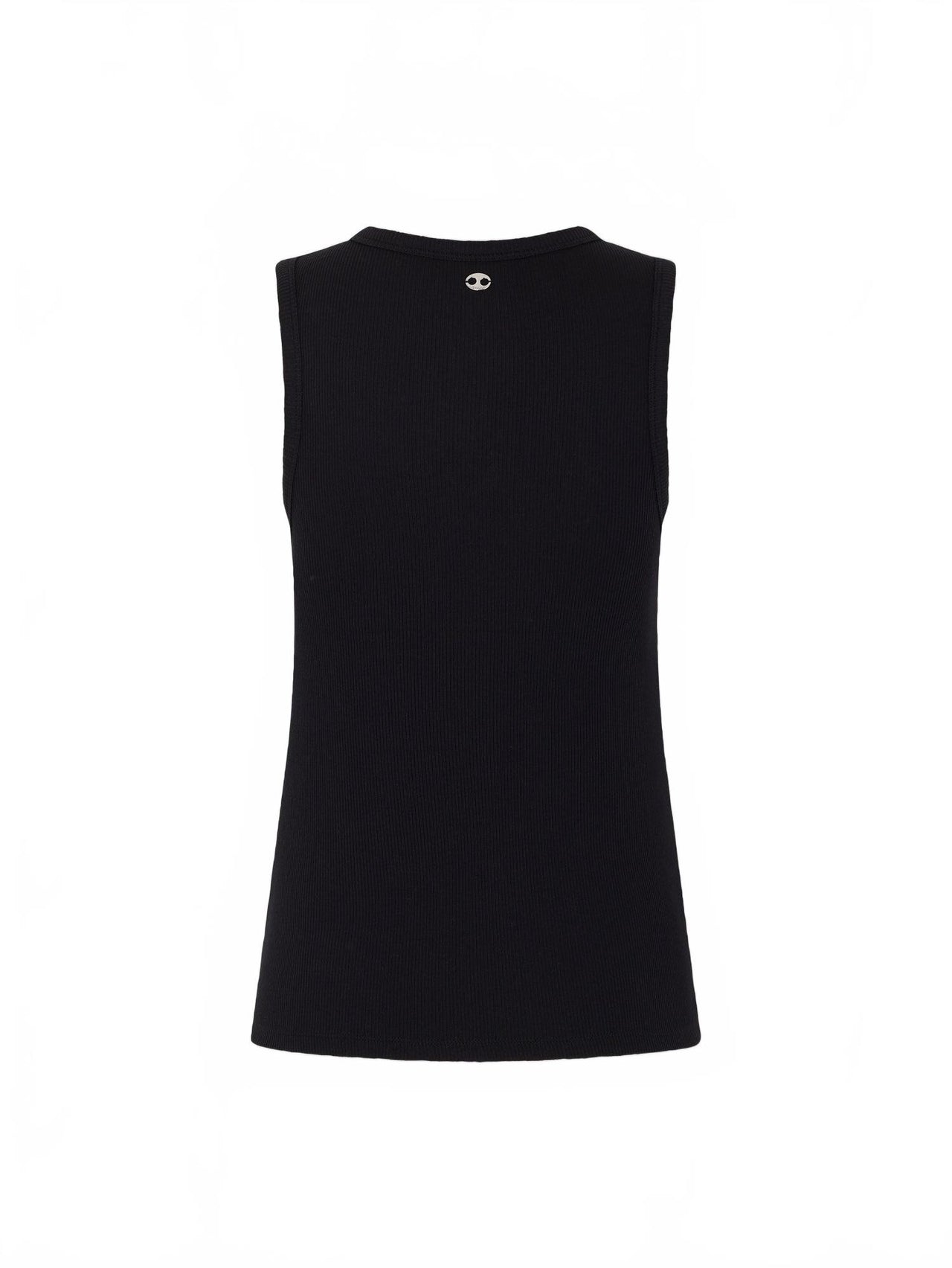 Debardeur Noir Et Detail Argent - Rabanne - Black