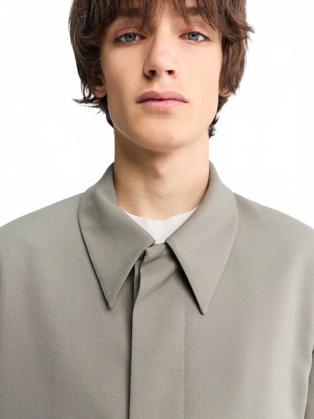 Rustic Wool Jacket - Rier - Camoscio Rustic