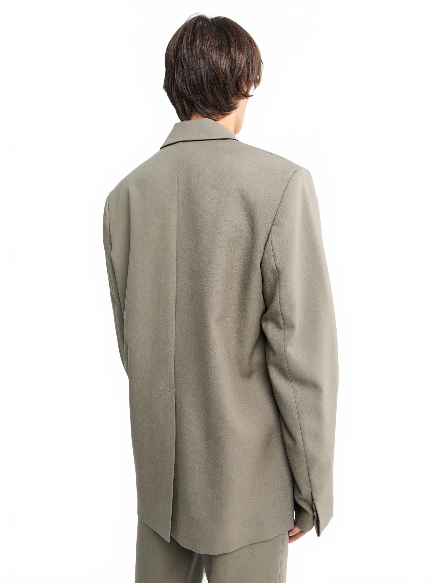 Rustic Wool Jacket - Rier - Camoscio Rustic