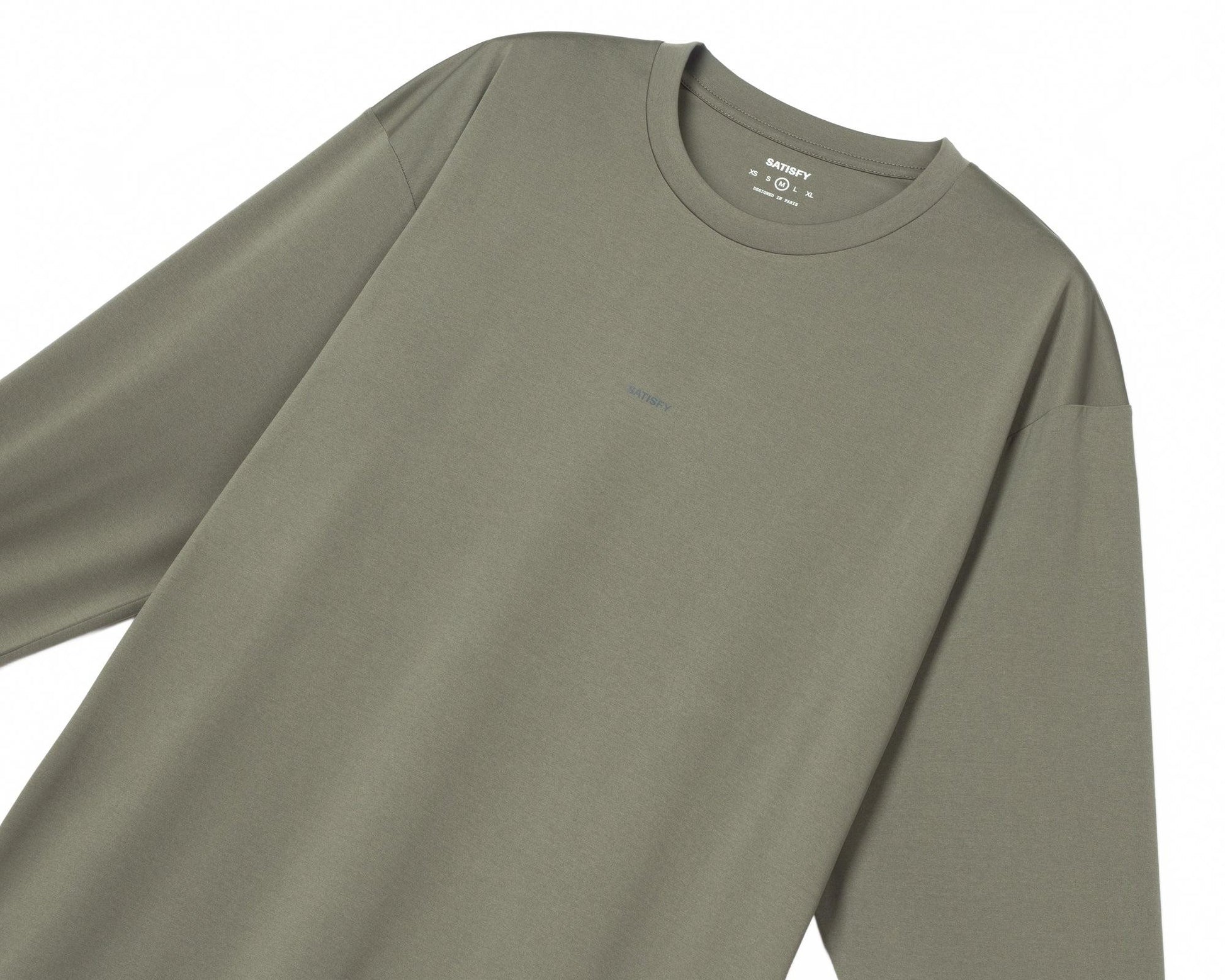 Auralite Long Tee - Satisfy - Dusty Olive