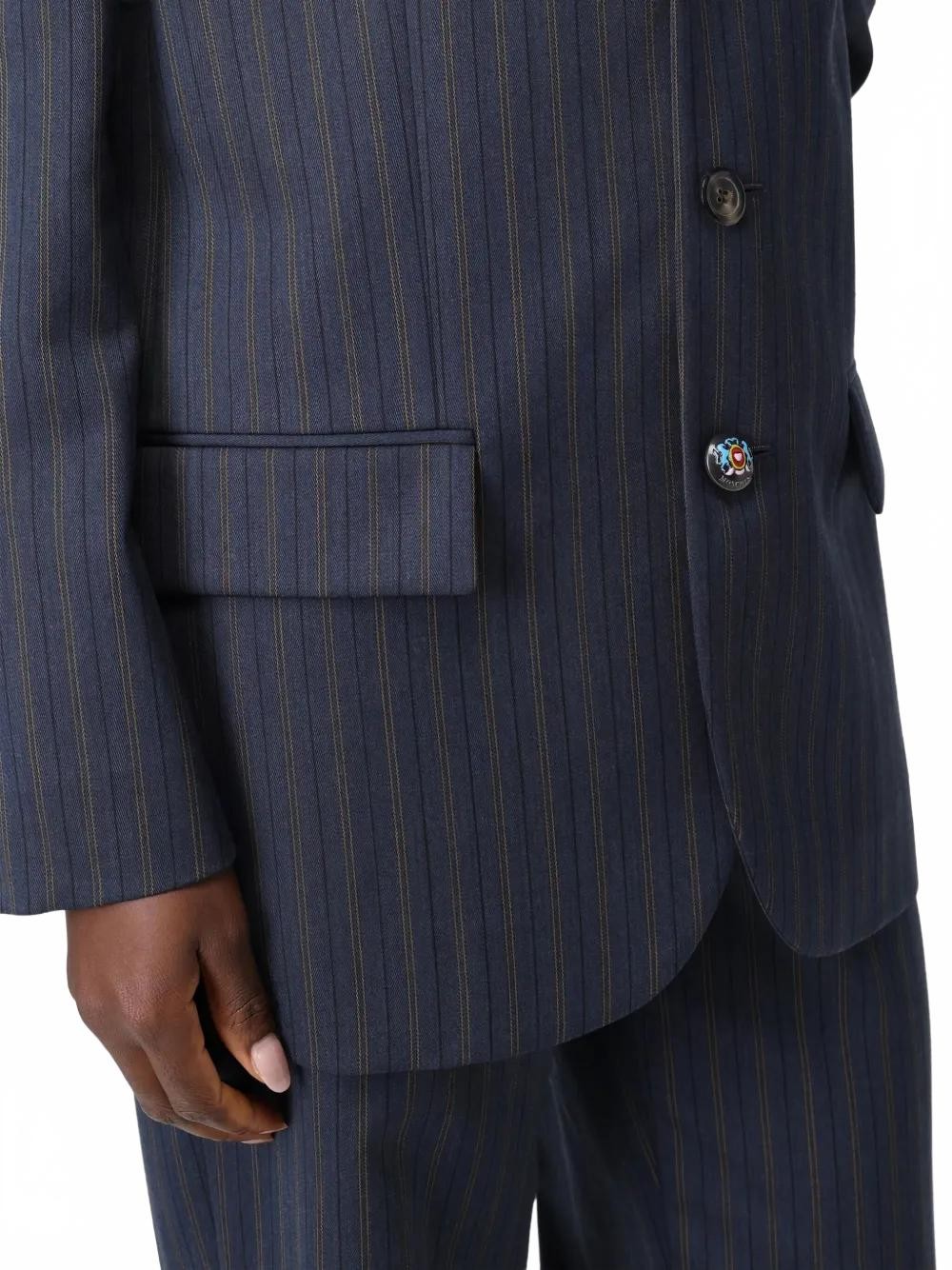 Veste En Laine - Moschino - Multi Blue