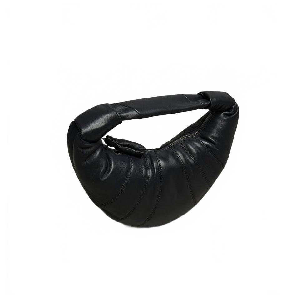 Mini Fortune Croissant Bag - Lemaire - Granite Blue