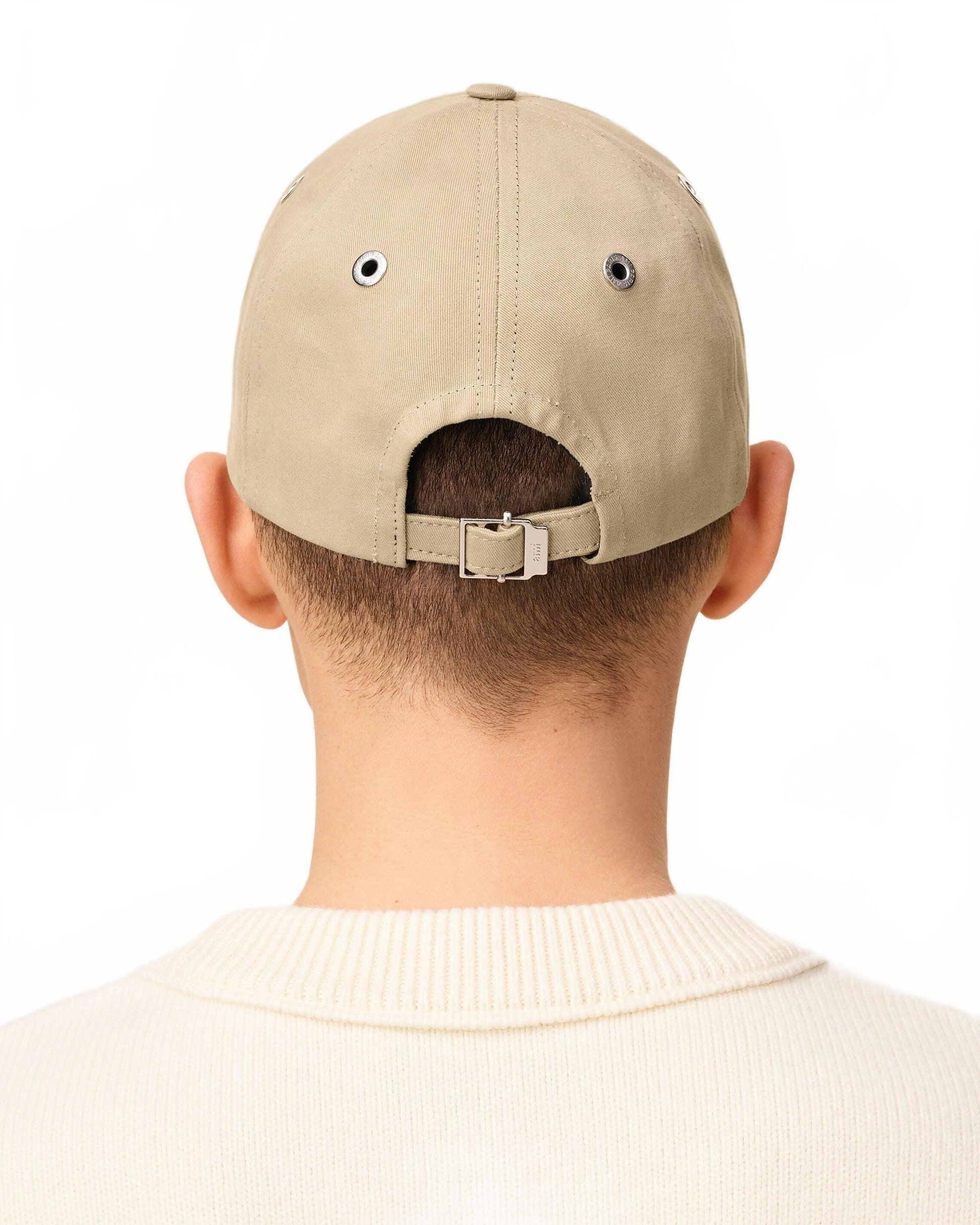 Casquette Broderie Ami De Coeur Noir - Ami - Beige