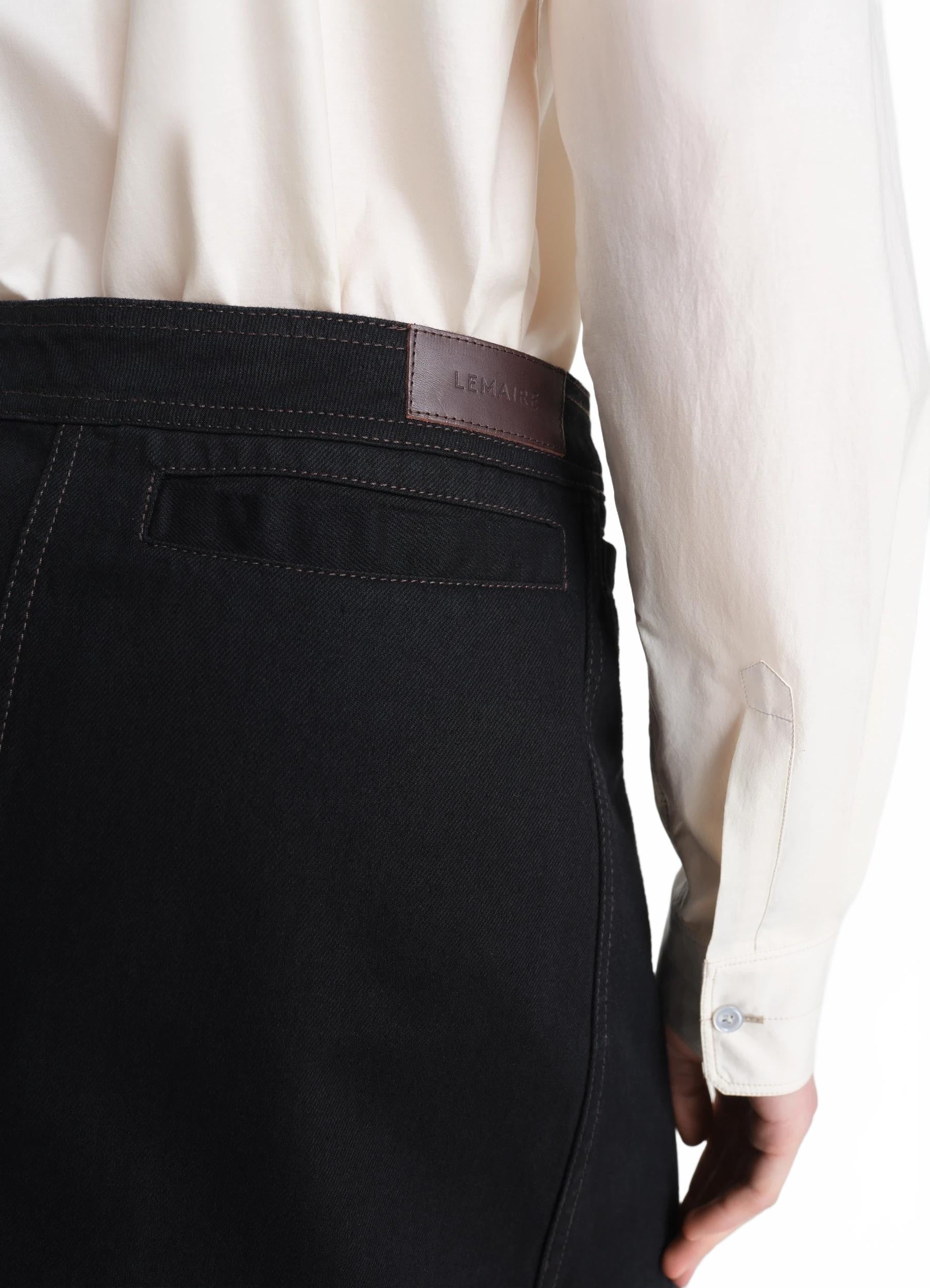 Asymmetric Skirt - Lemaire - Noir