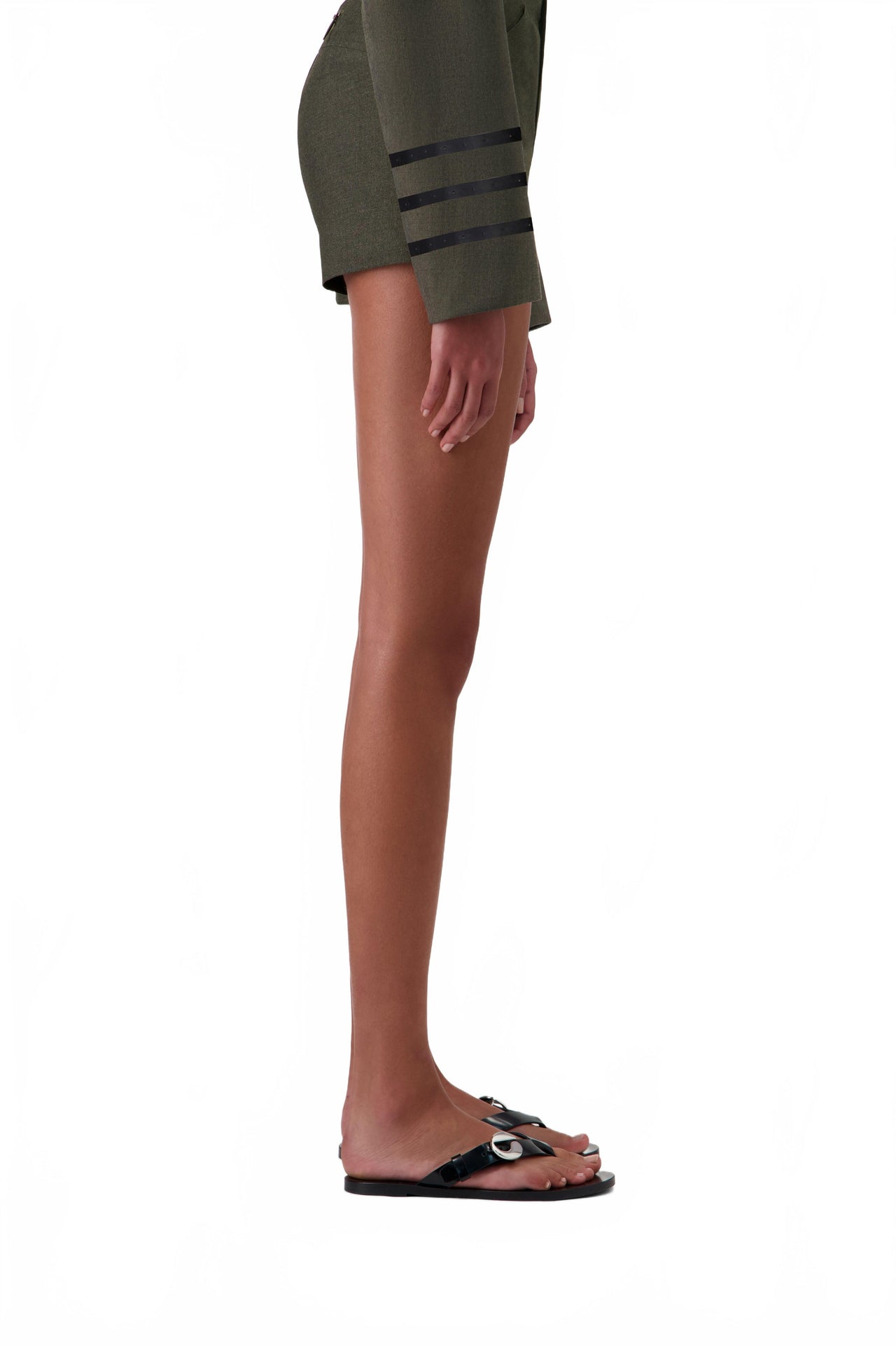 C Logo Flip Flops - Coperni - Noir