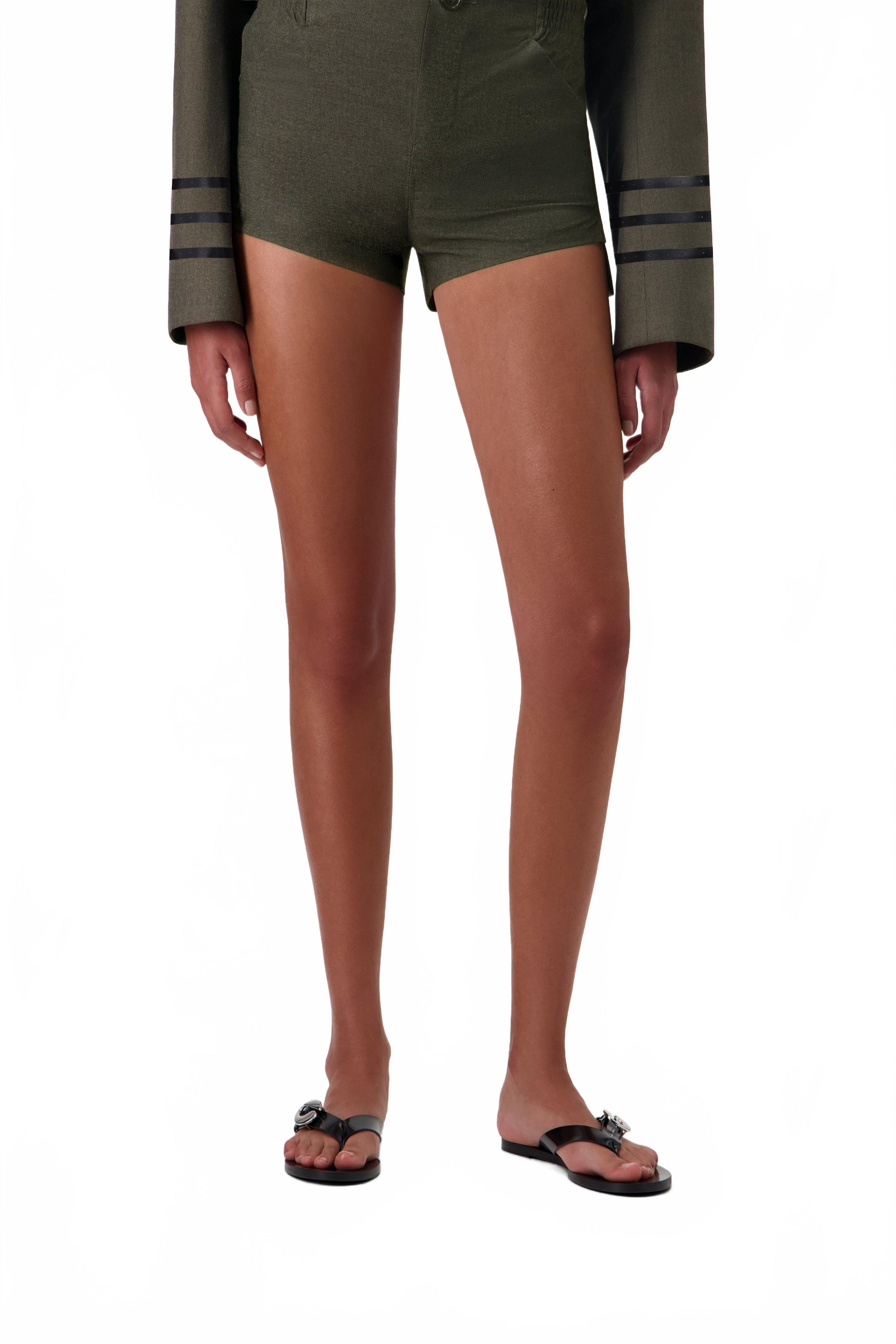 C Logo Flip Flops - Coperni - Noir