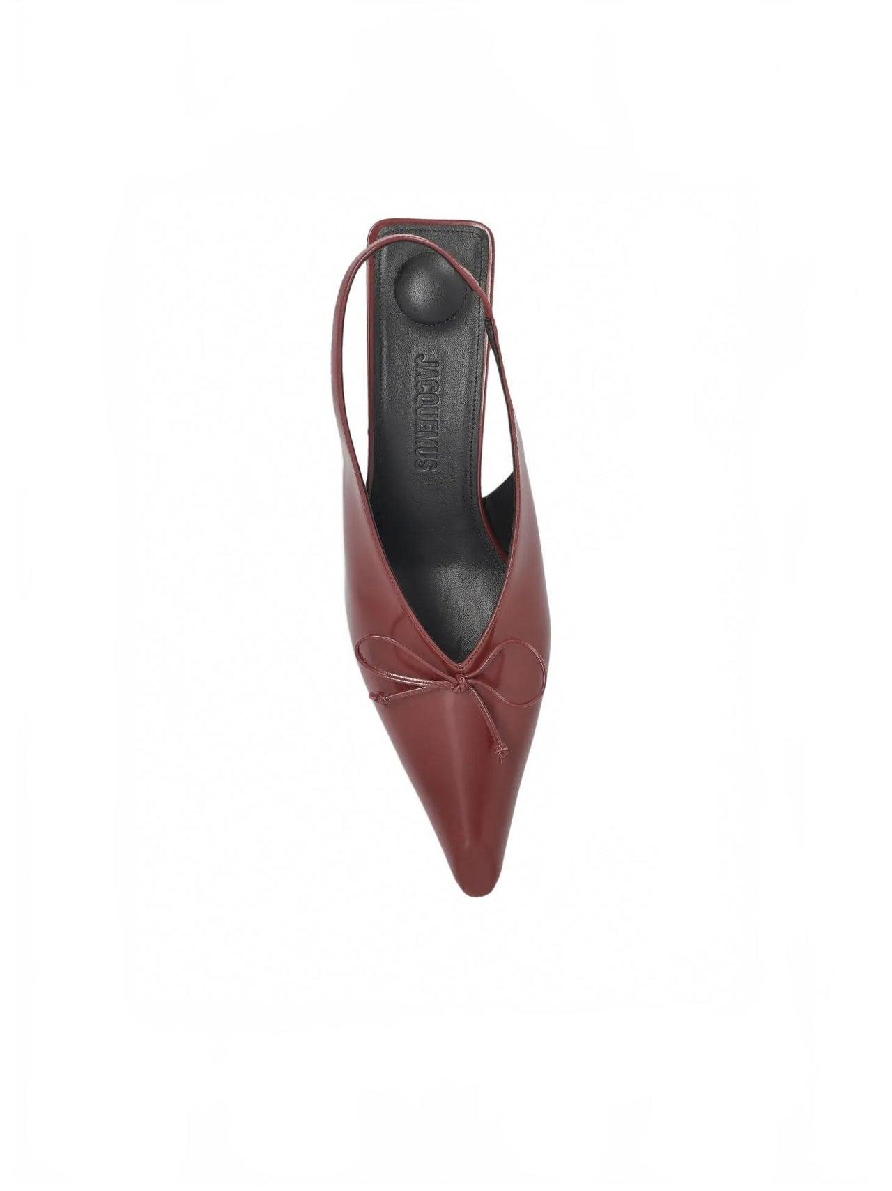 Les Slingbacks Cubisto - Jacquemus - Burgundy