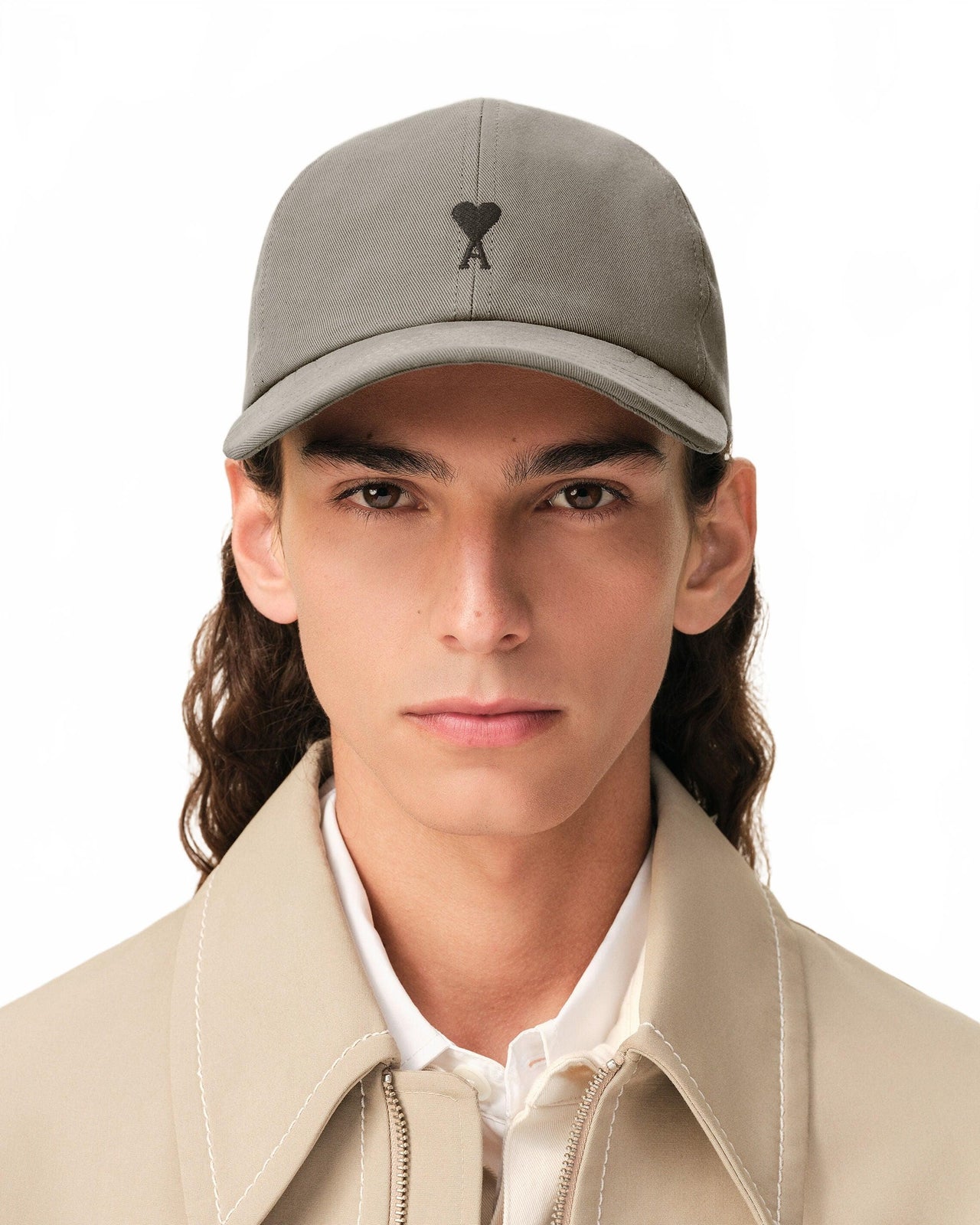 Casquette Broderie Ami De Coeur Noir - Ami - Carbone