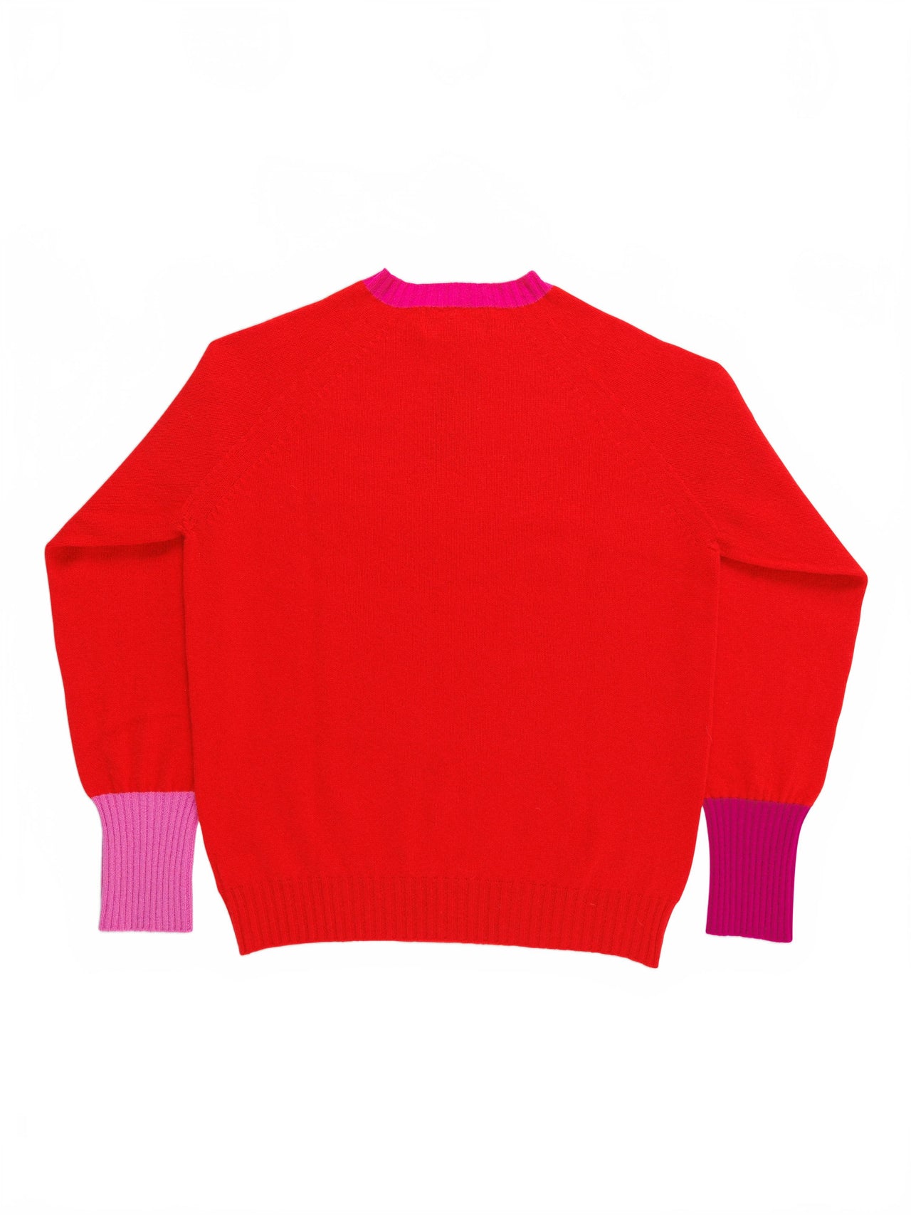 Unisex Lambswool Sweater - La Fetiche - Red