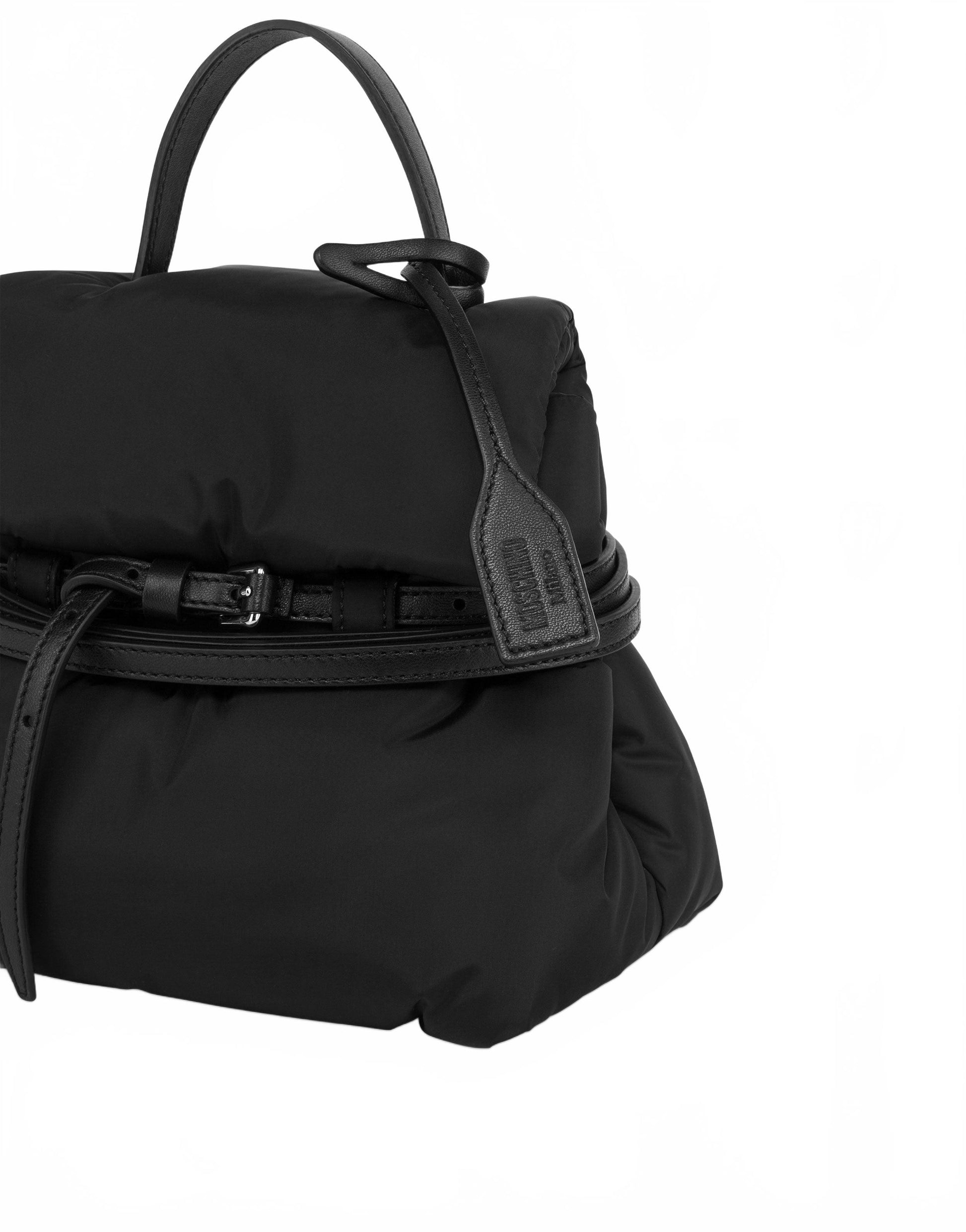 Tie Me Small Nylon - Moschino - Noir