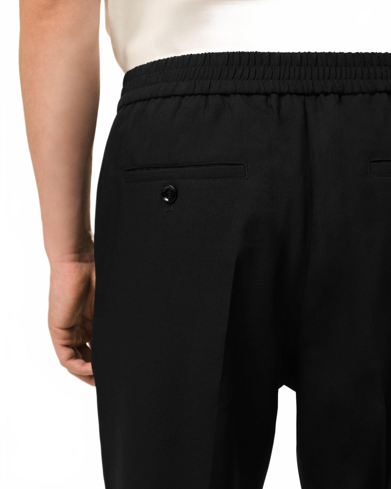 Pantalon Taille Elastiquee - Ami - Noir