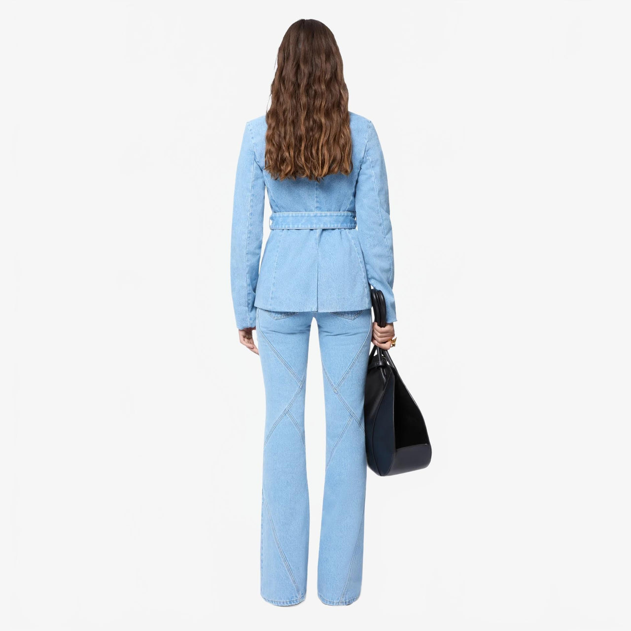 Denim Saharienne Jacket - Nina Ricci - Denim Blue