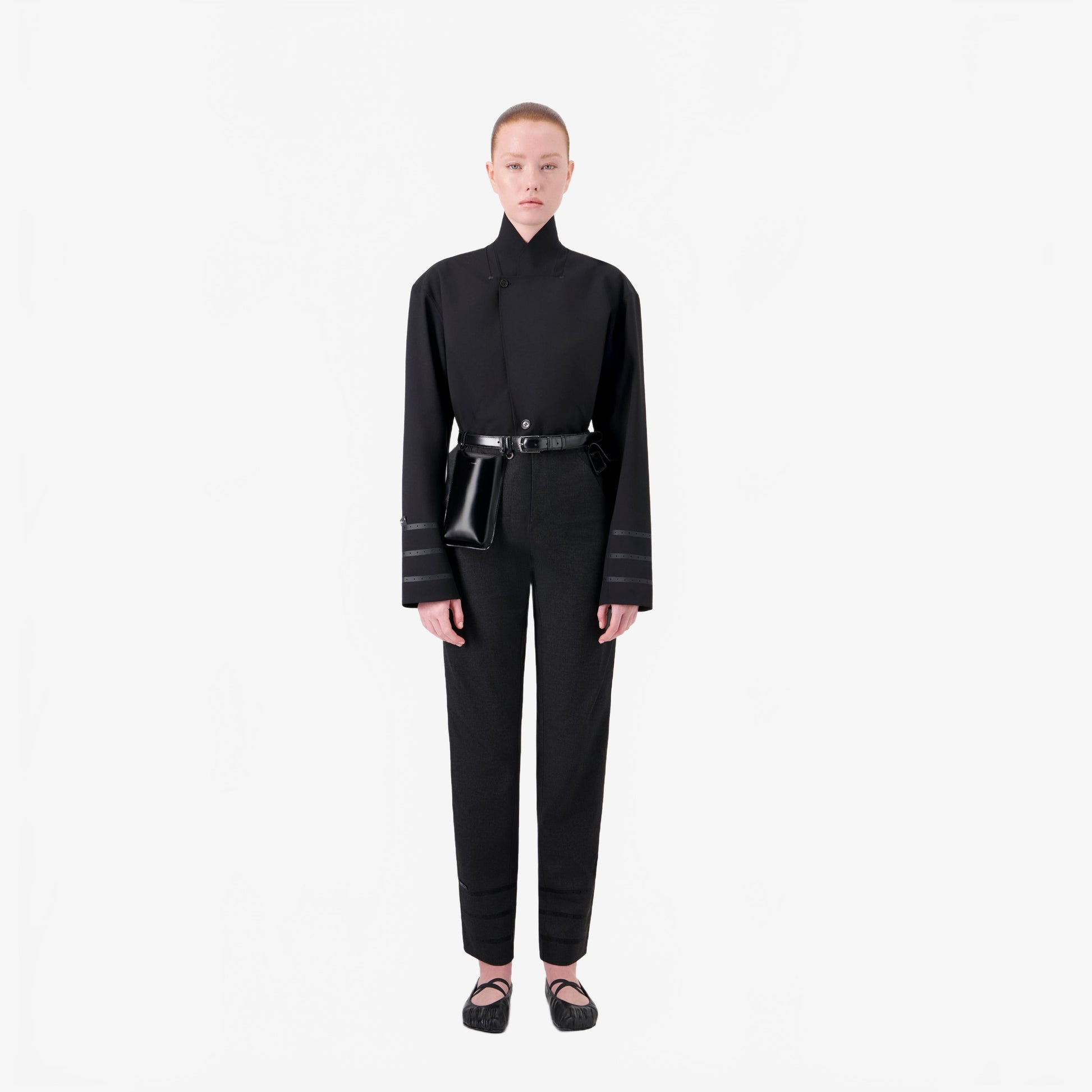 Technical Tailored Jacket - Coperni - Black