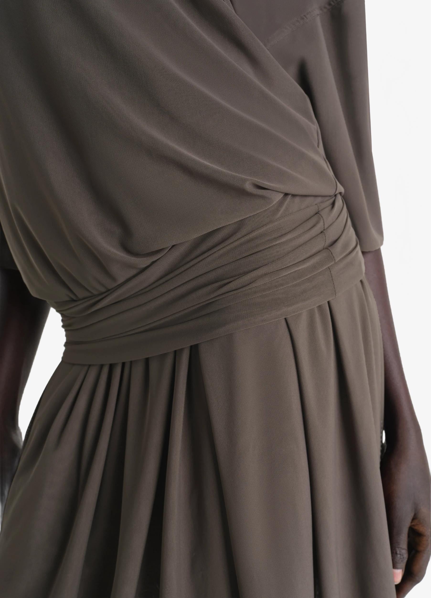 Double Layer Dress - Lemaire - Brown