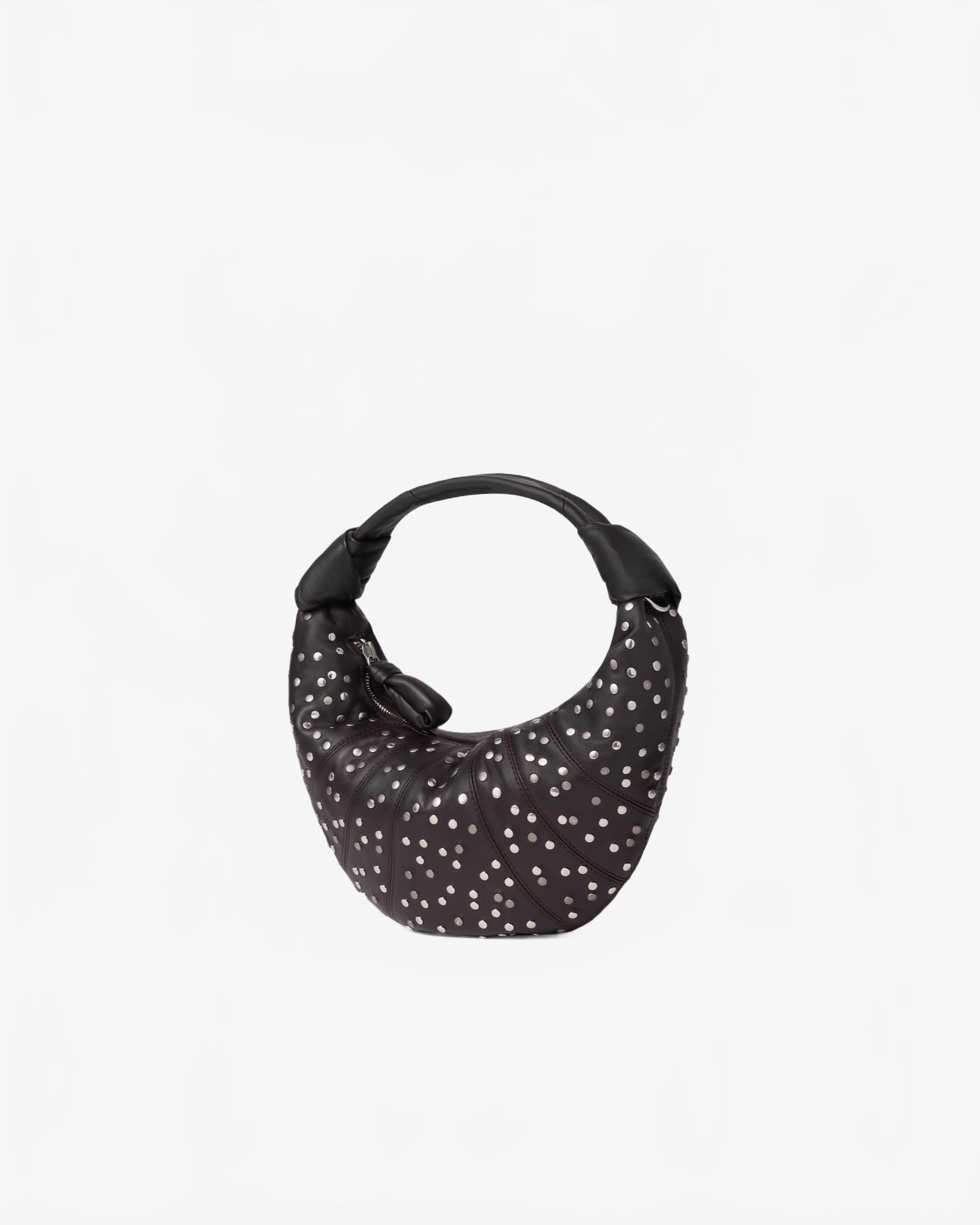 Studs Dots Mini Fortune Croissant Bi Galva - Lemaire - Dark Chocolate