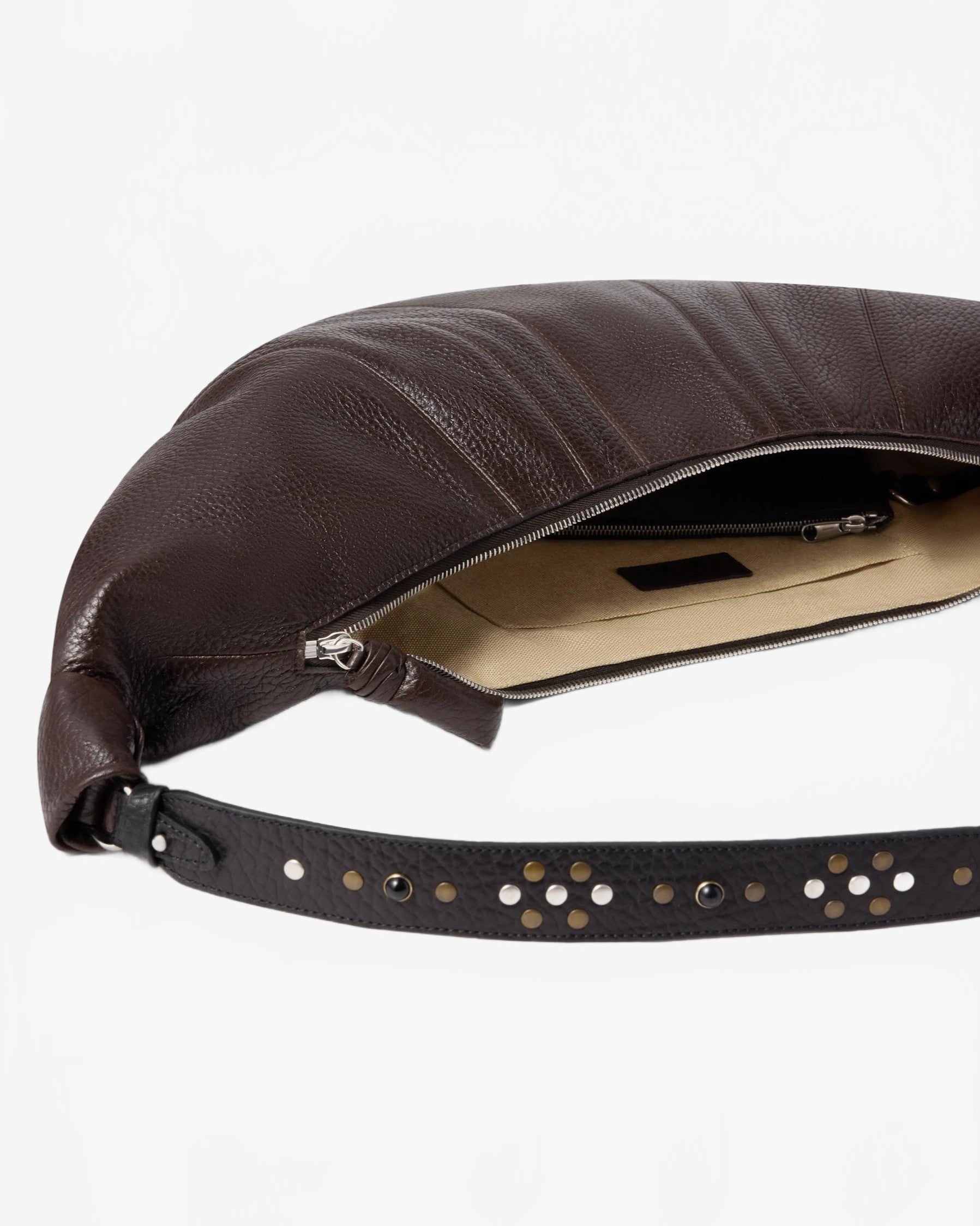 Western Studs Large Croissant - Lemaire - Dark Chocolate