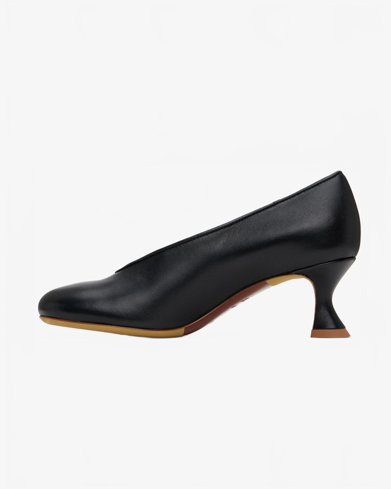 Escarpins En Cuir Canard - Moschino - Noir