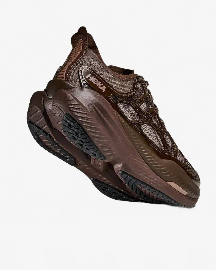 U Mach X Caged - Hoka - Walnut / Soaring Blue