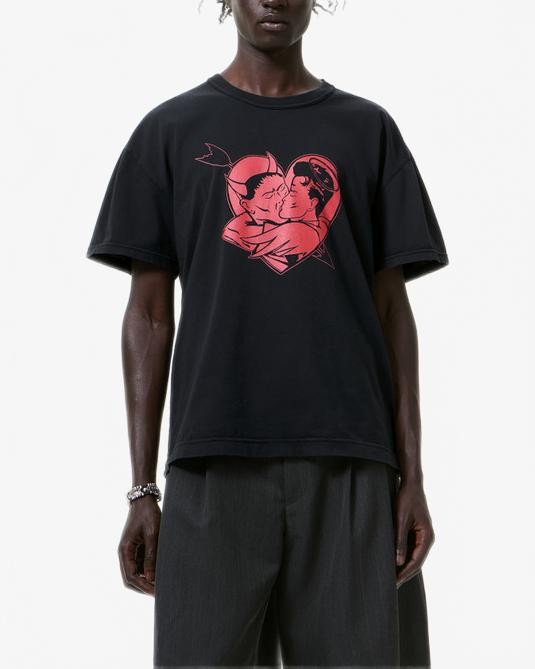 T-shirt Loose - Our Legacy - Love Story Print