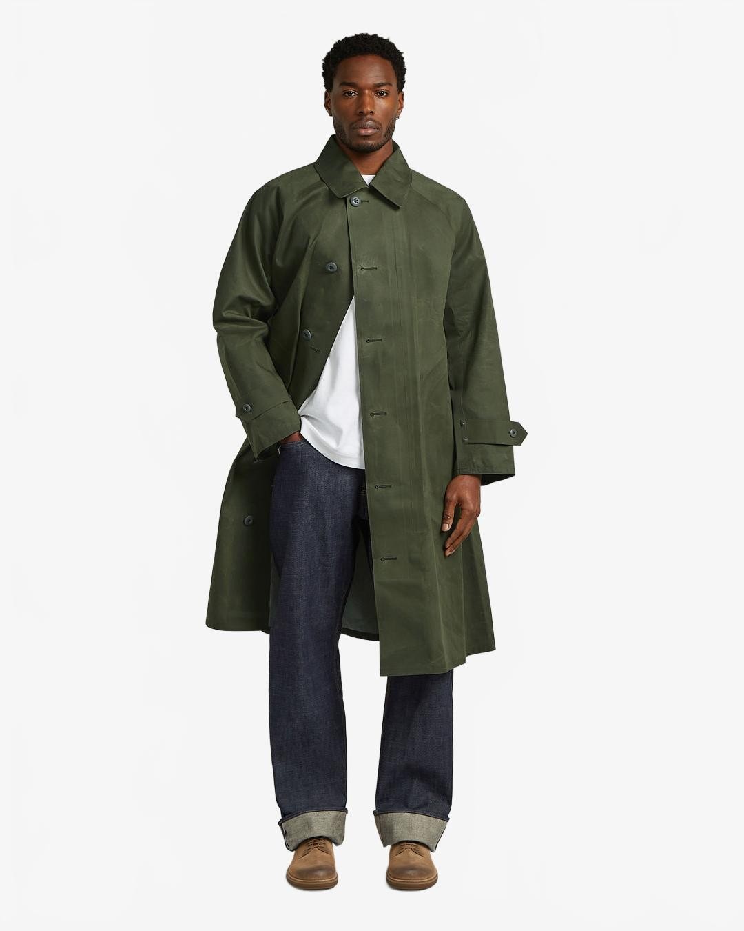 G-S005 Dismounted Raincoat - G-Star - Shadow Olive - JoggingJogging