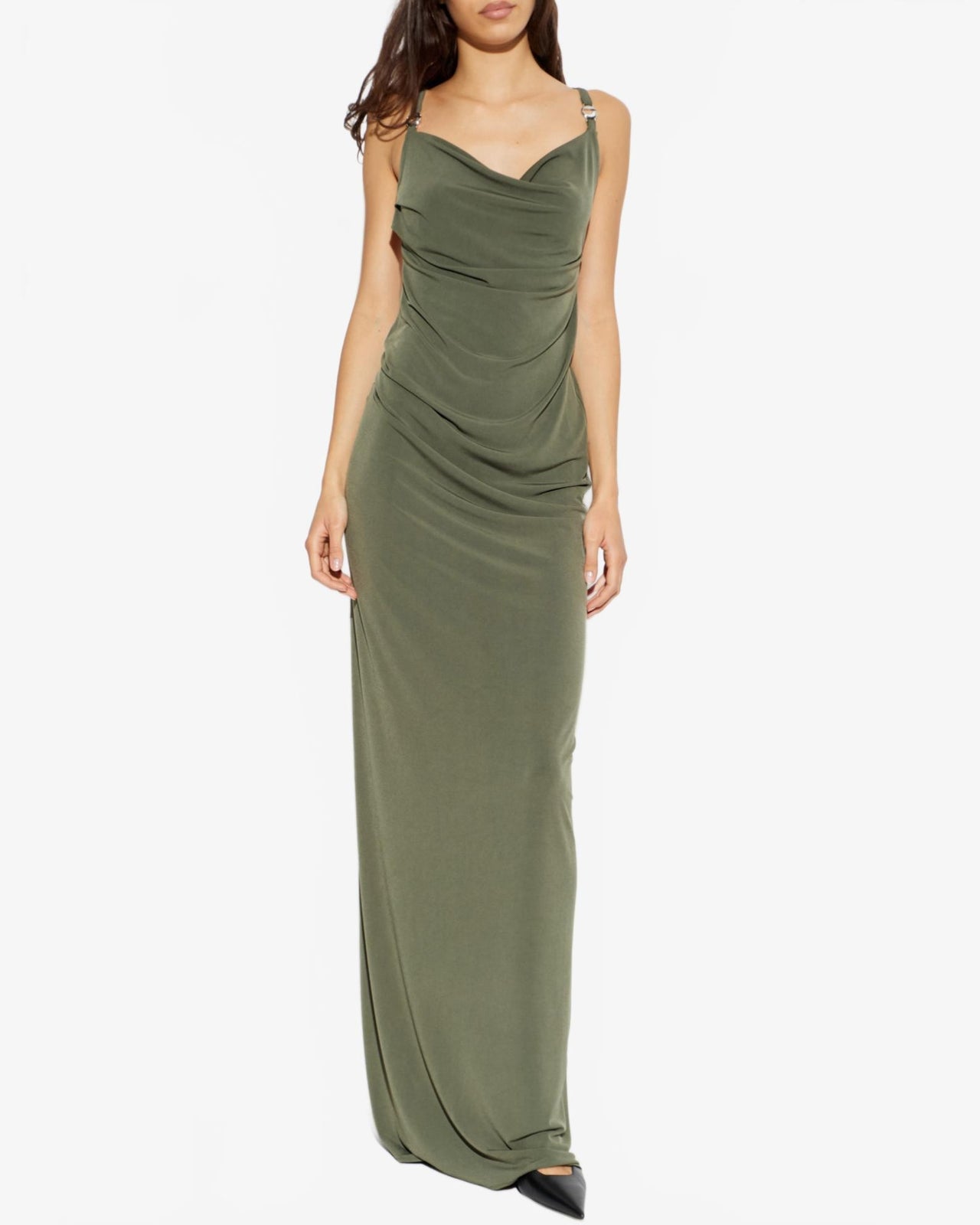 Logo Dress - Coperni - Green