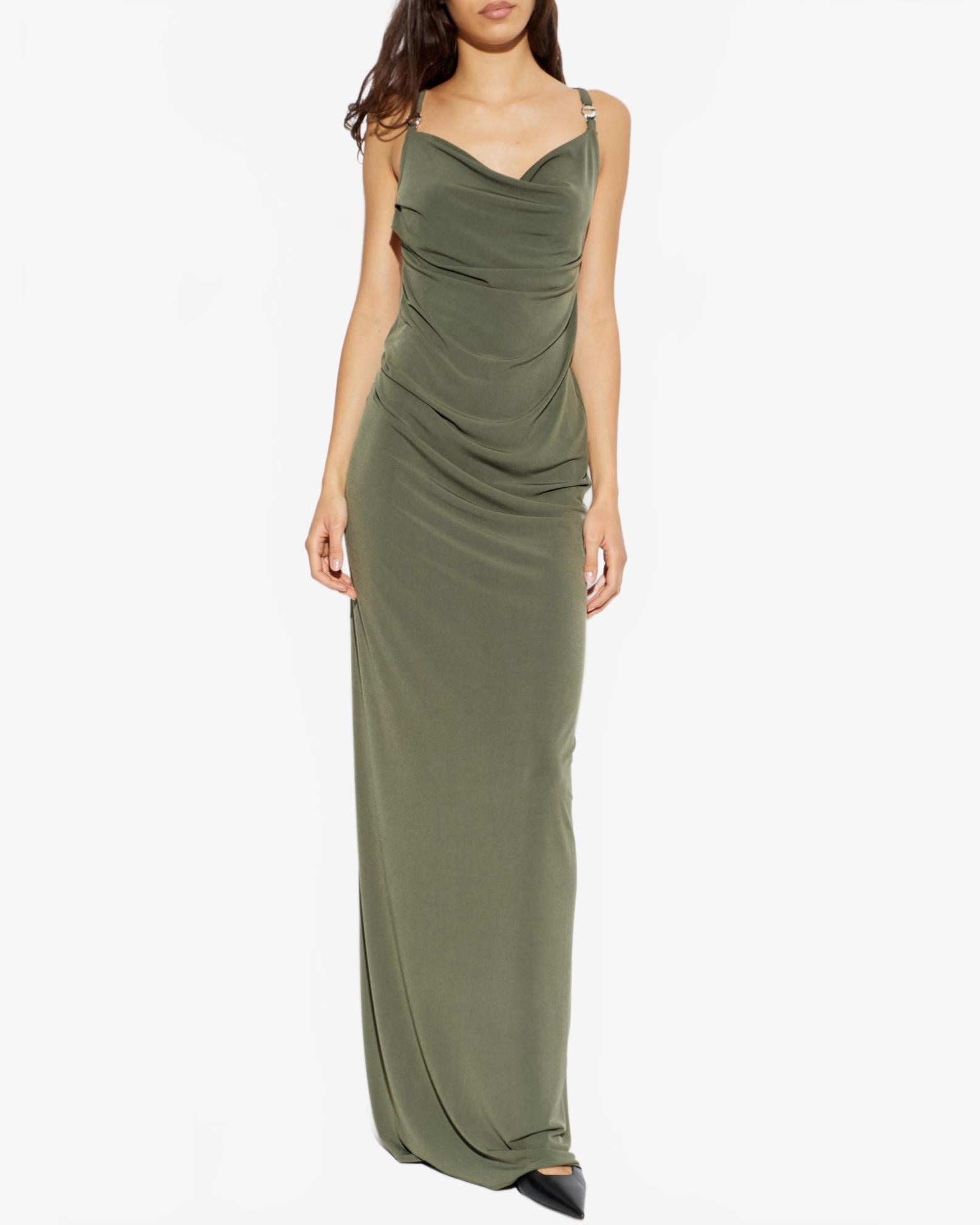 Logo Dress - Coperni - Green