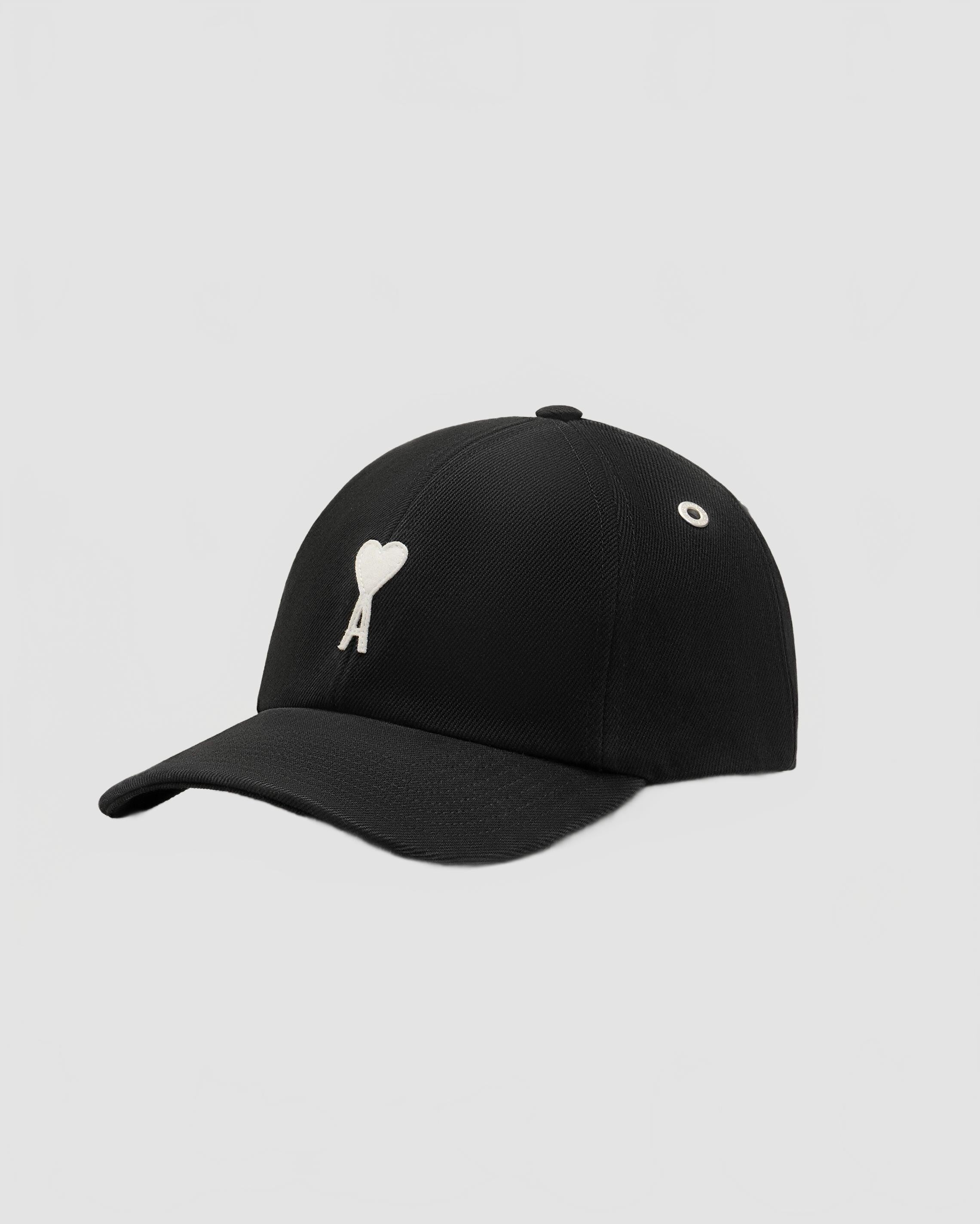 Ami De Coeur Cotton Delave Cap - Ami - Black - JoggingJogging