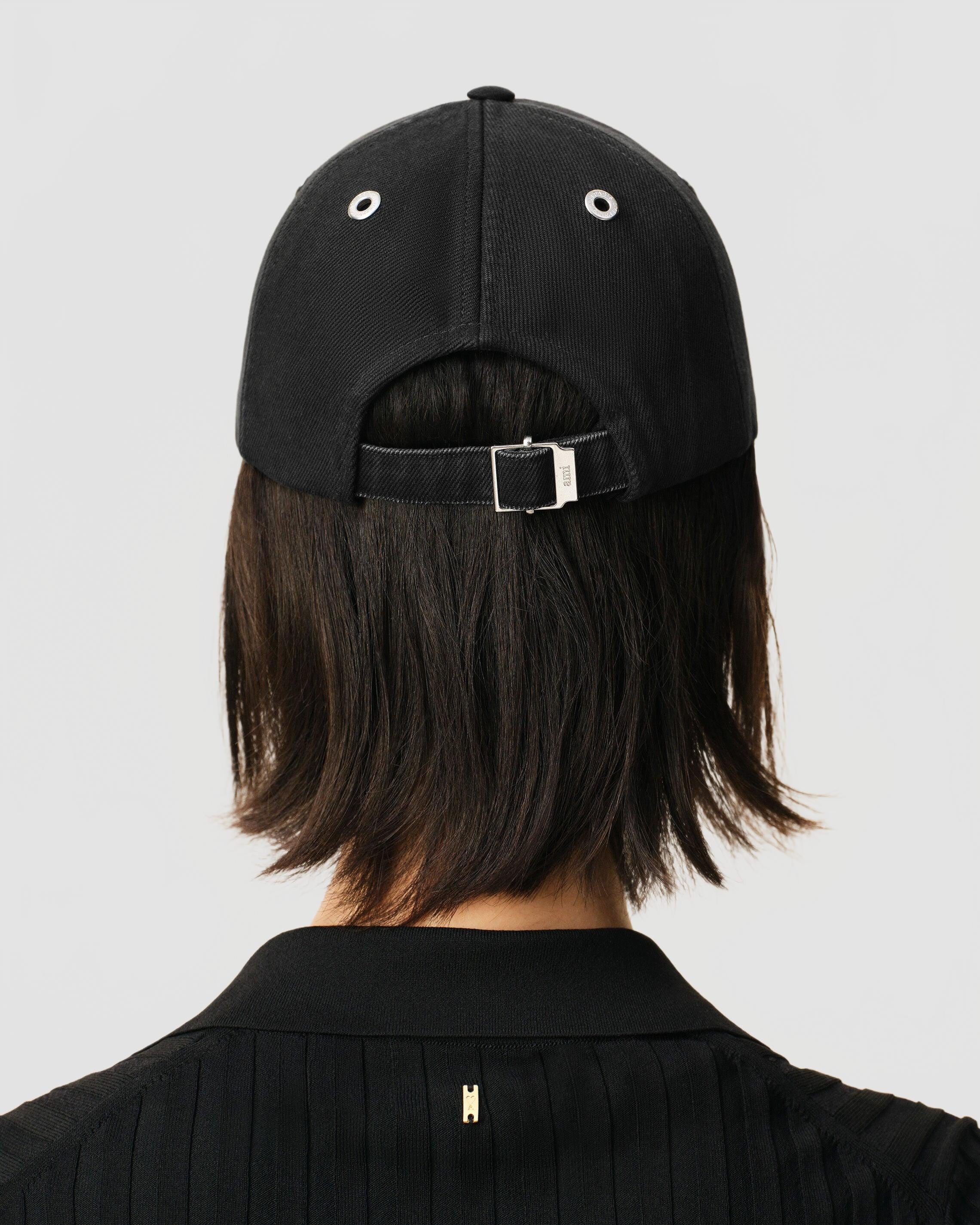 Ami De Coeur Cotton Delave Cap - Ami - Black - JoggingJogging