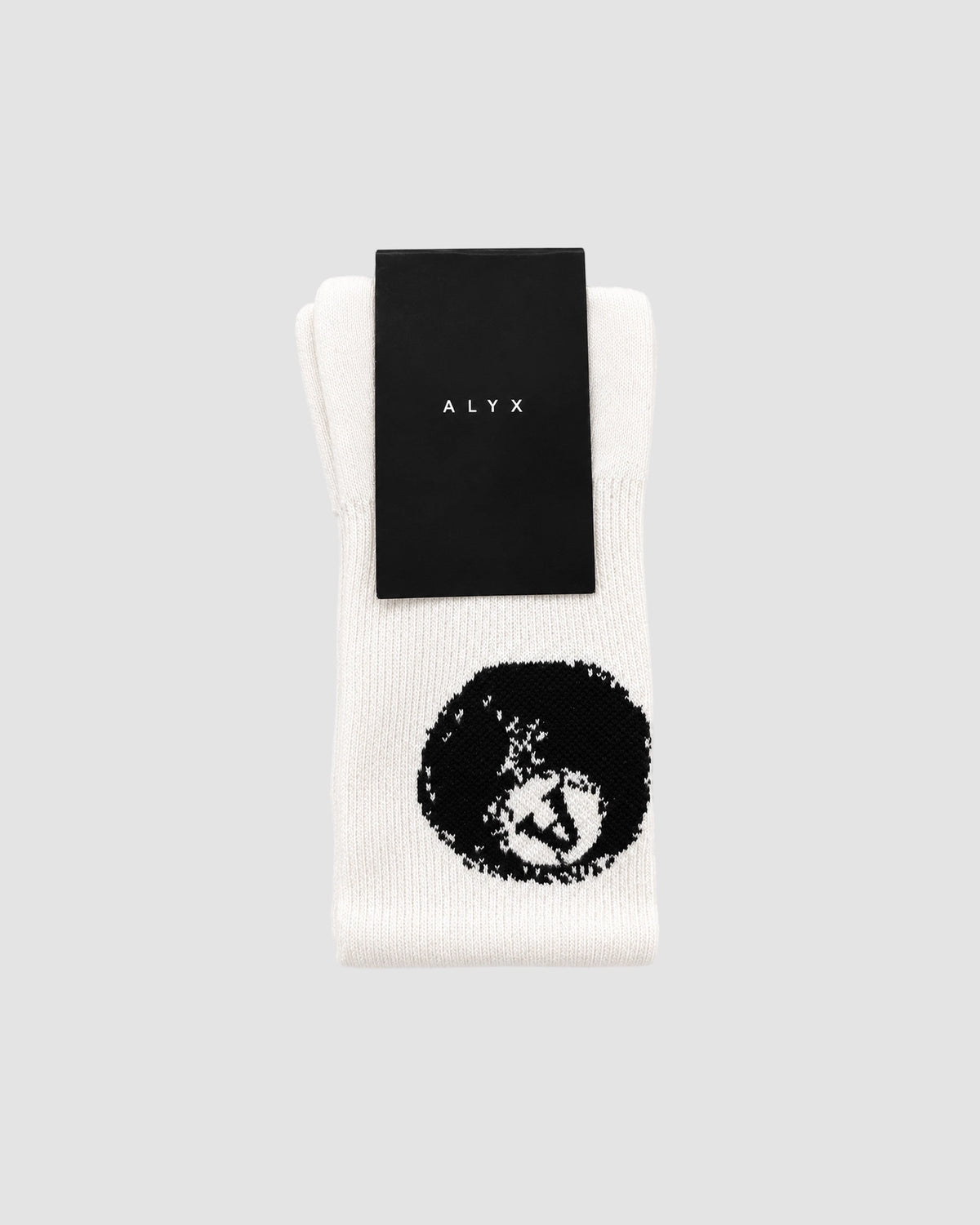 8 ball socks   alyx   white 1