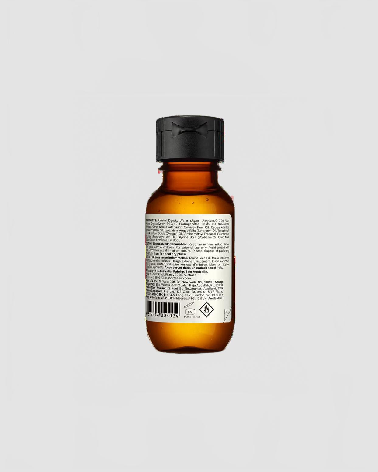 Aesop Hand Resurrection Rinse Free Hand Wash 50mL Web Back Large 900x878px