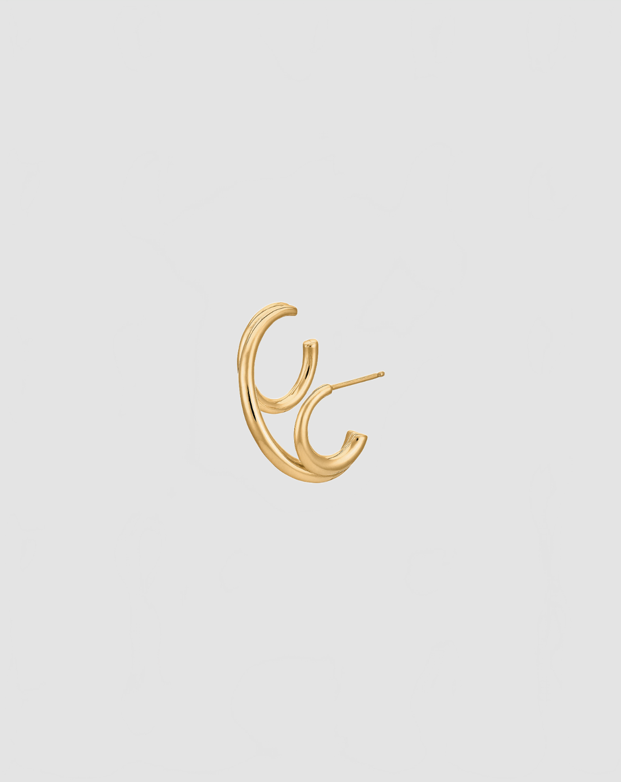 Triplet Earring - Charlotte Chesnais - Vermeil