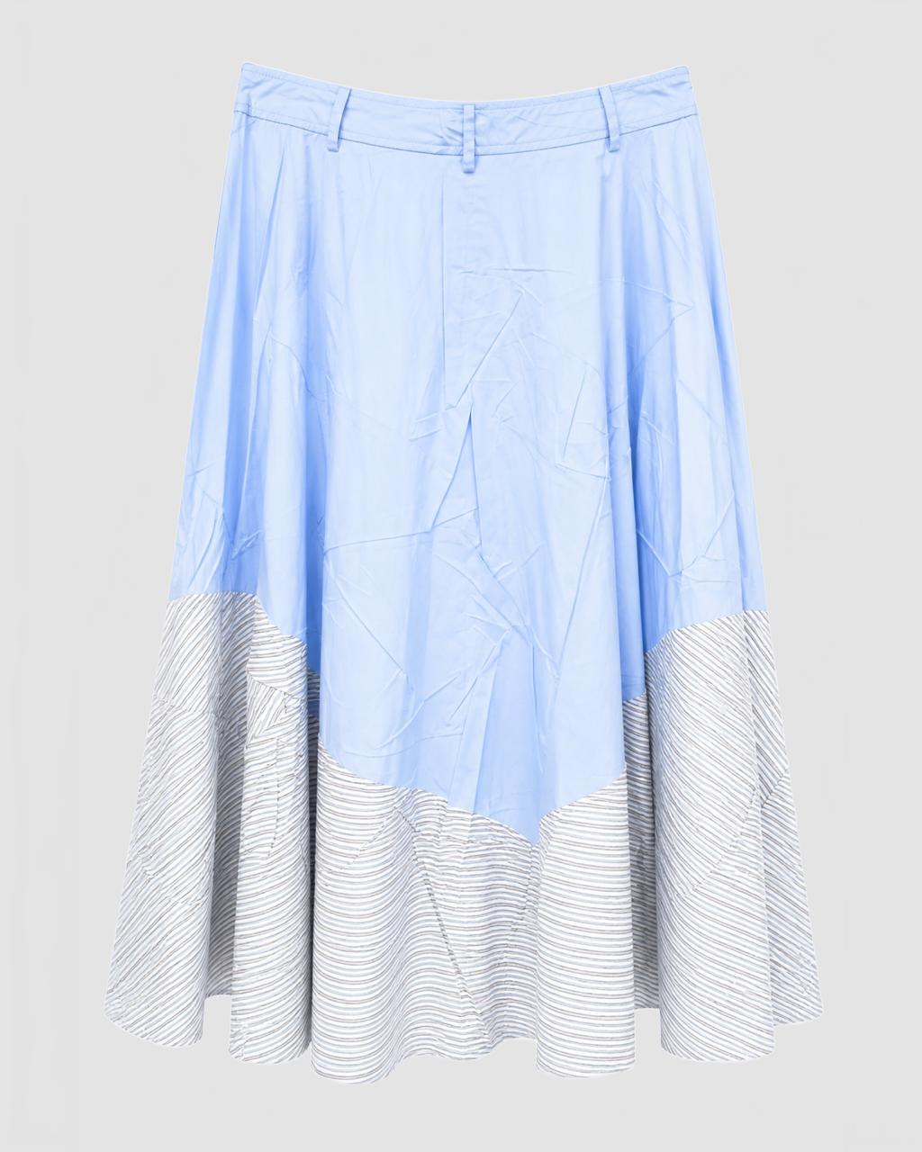 Jupe 20En 20Popeline 20De 20Coton 20Extensible 20  20Moschino 20  20Light 20Blue 202