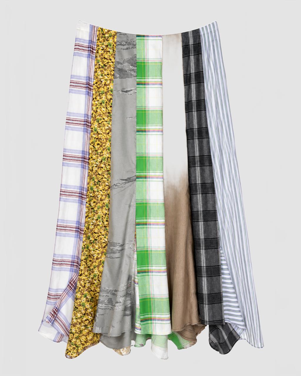 Jupe 20Patchwork 20En 20Coton 20  20Moschino 20  20Multicolor 202