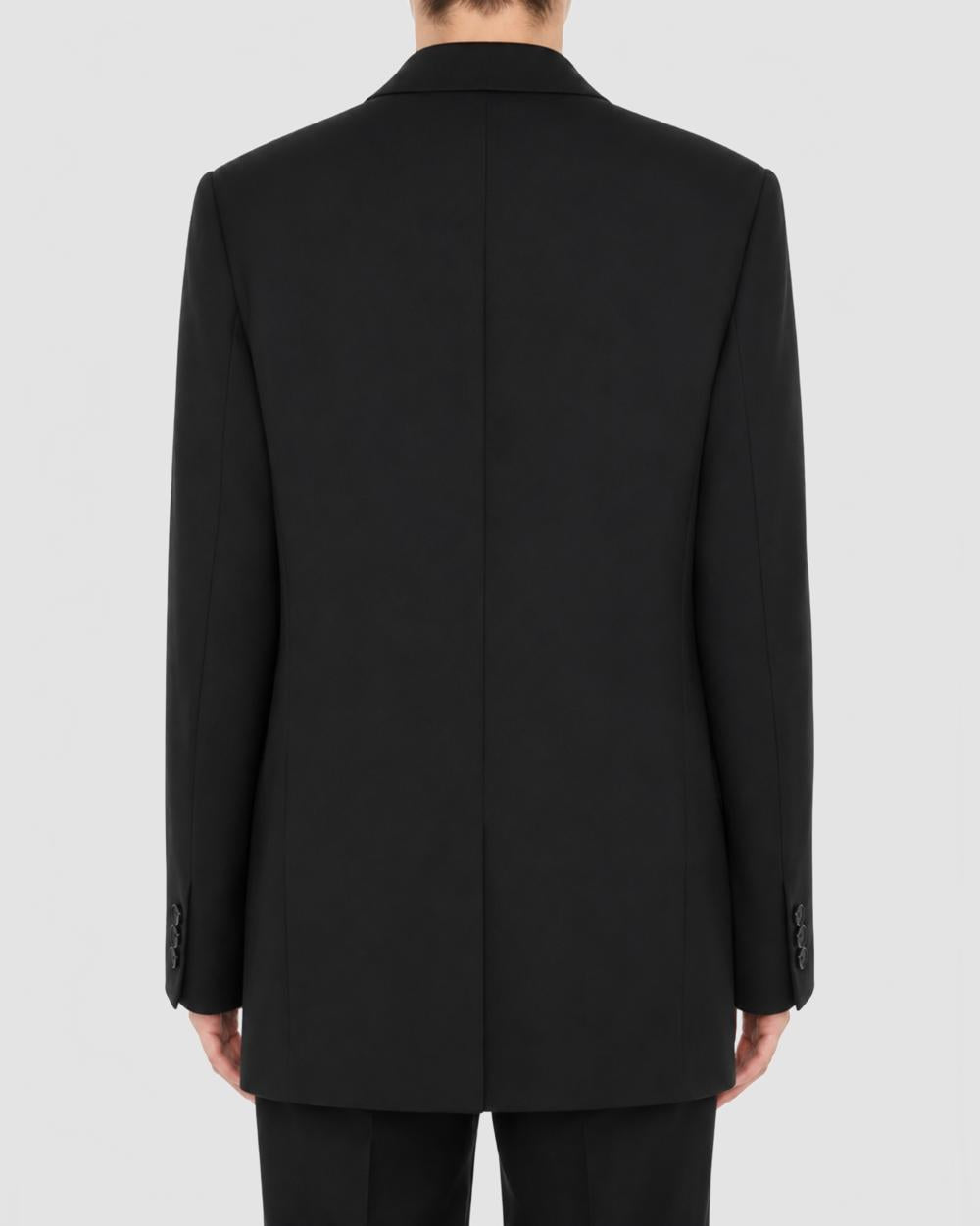 Veste 20Smoking 20En 20Tissu 20De 20Laine 20  20Moschino 20  20Multi 20Black 204