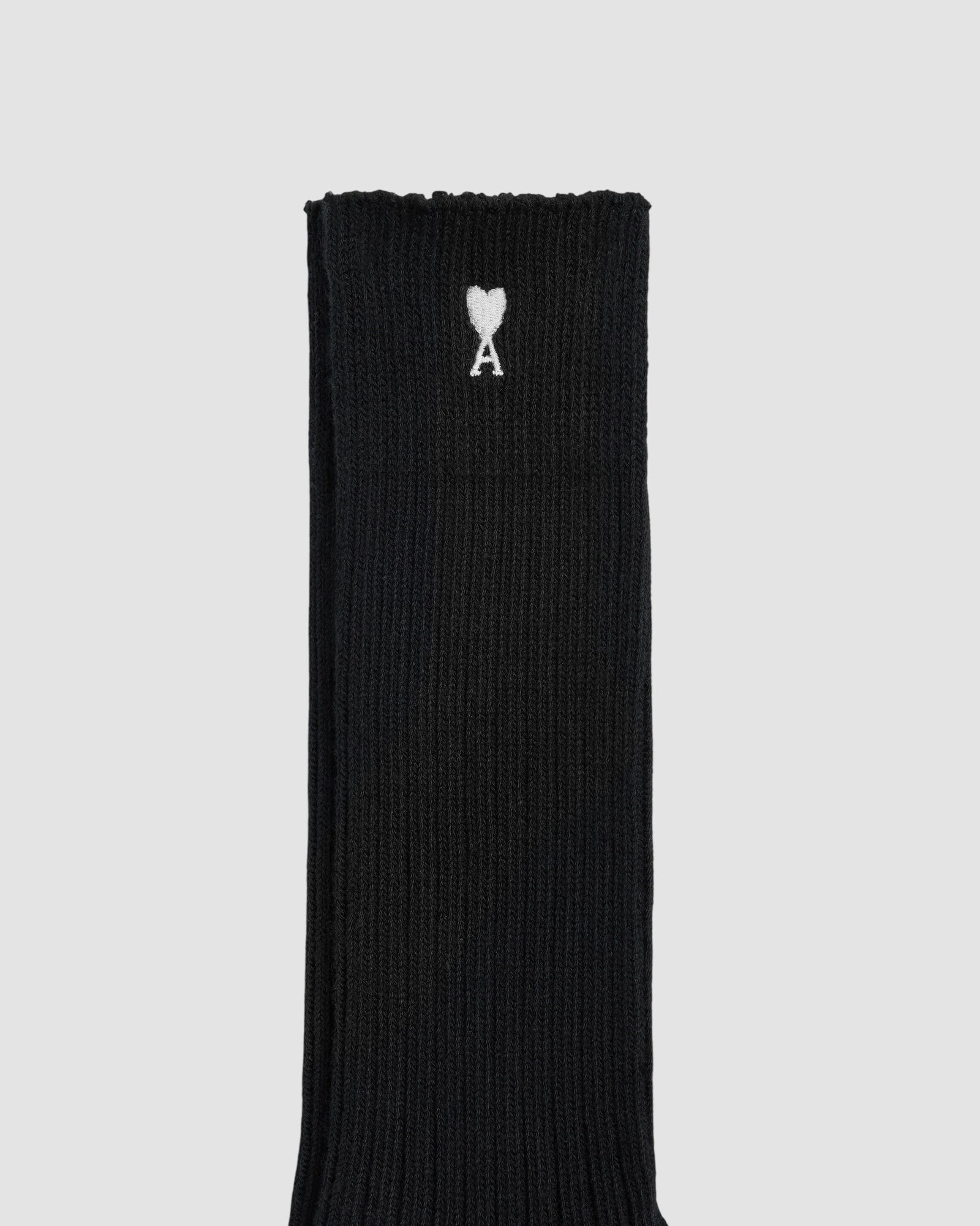 ami de coeur embroidery socks   ami   black 3
