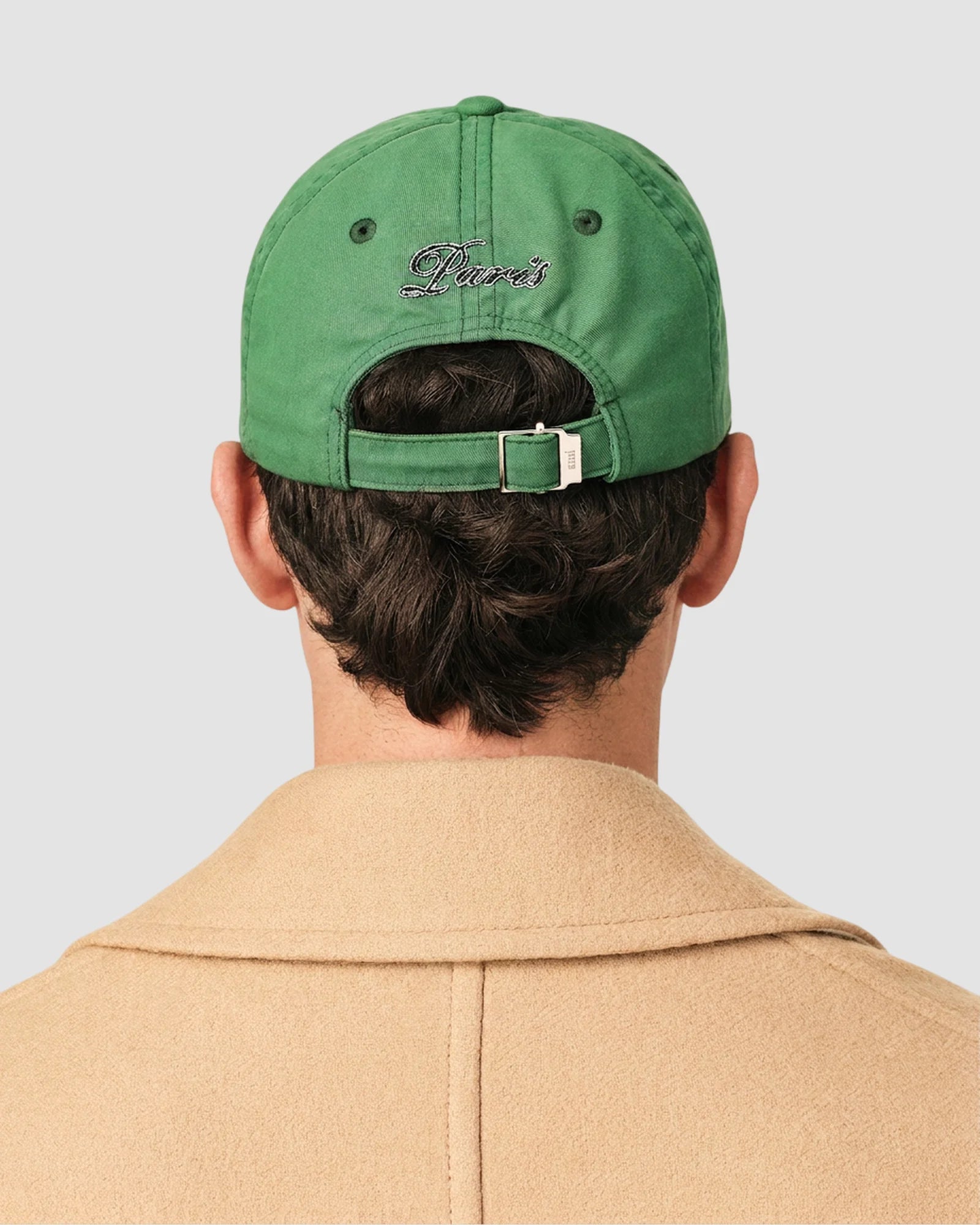 ami embroidery cap   ami   green bottle washed 5