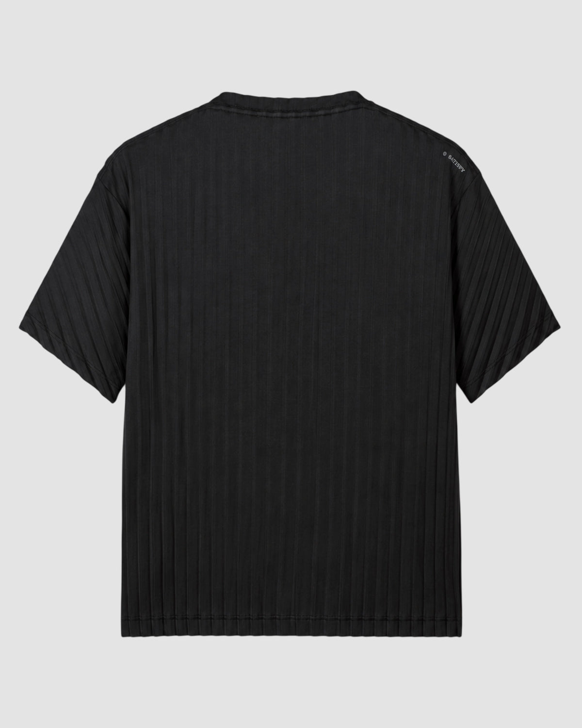 auralite pleated t shirt   satisfy   black sa 2