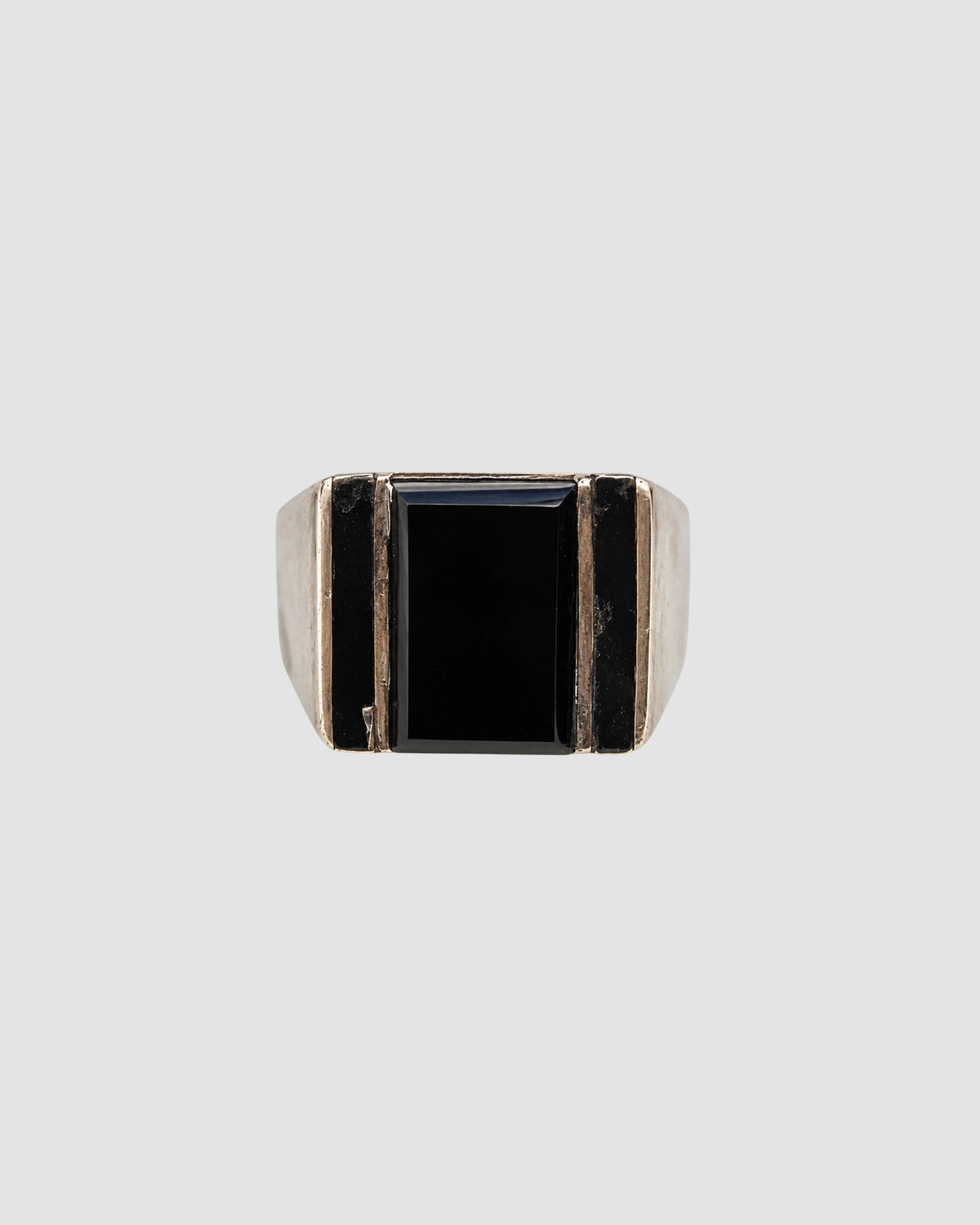 bague pierre noire 2