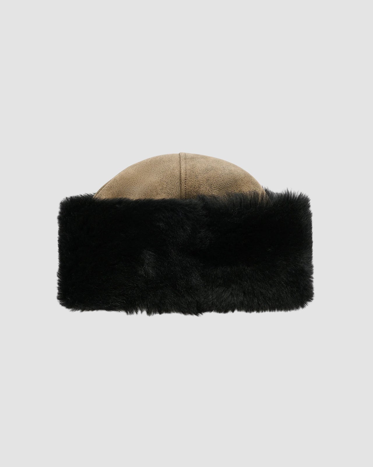blizzard hat   our legacy   smoky black dry shearling 1