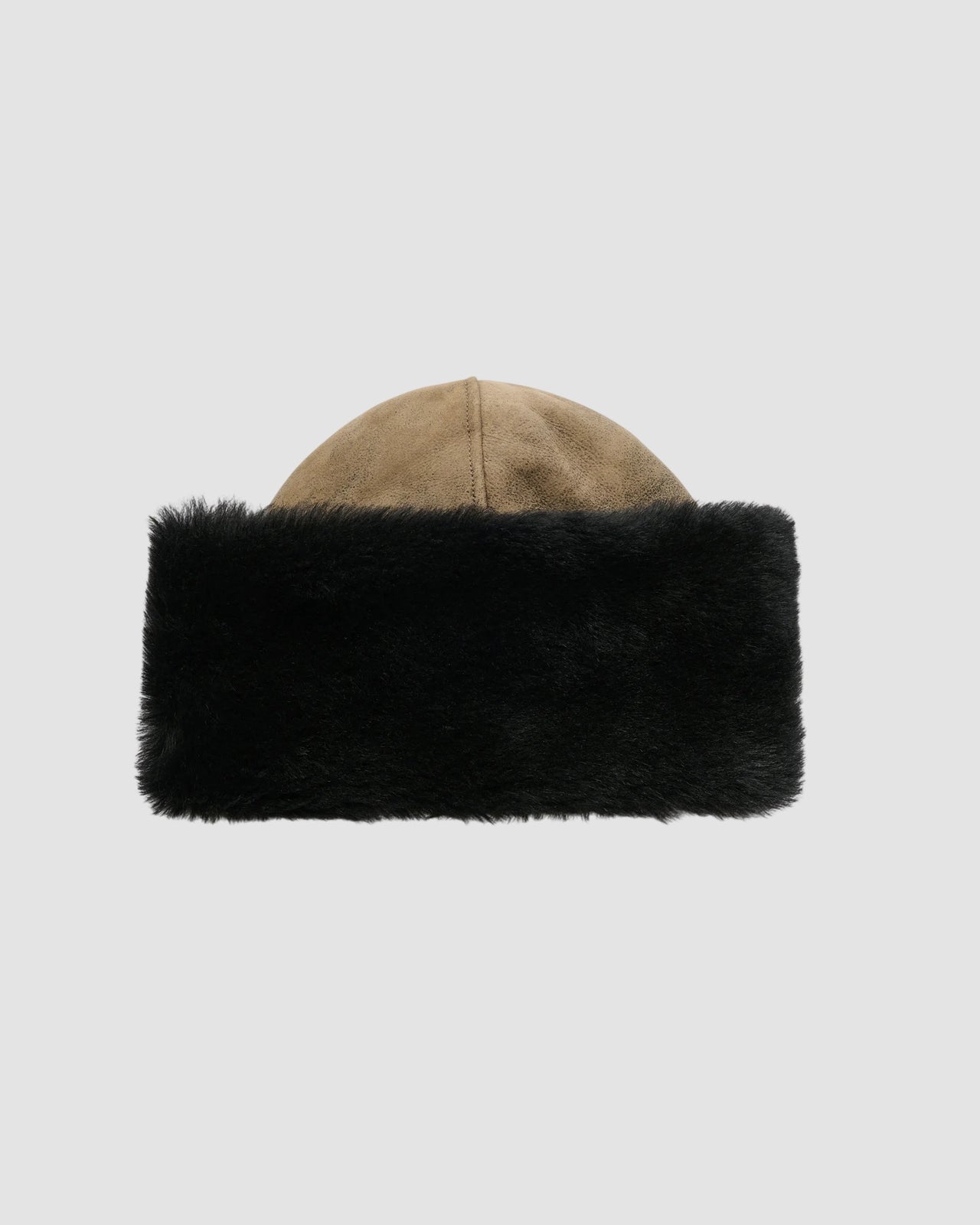 blizzard hat   our legacy   smoky black dry shearling 2