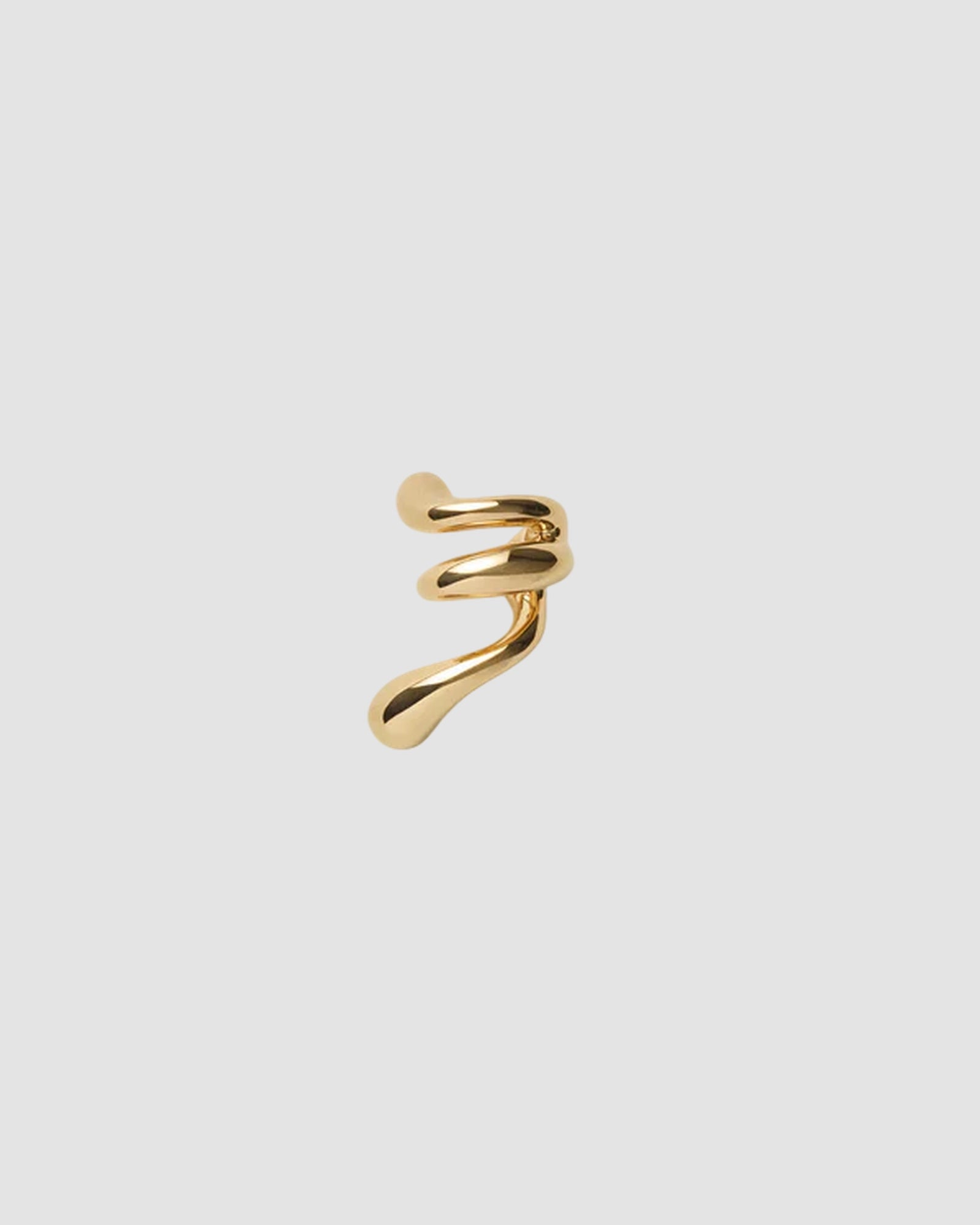 blow up forma ear cuff   panconesi   gold 1