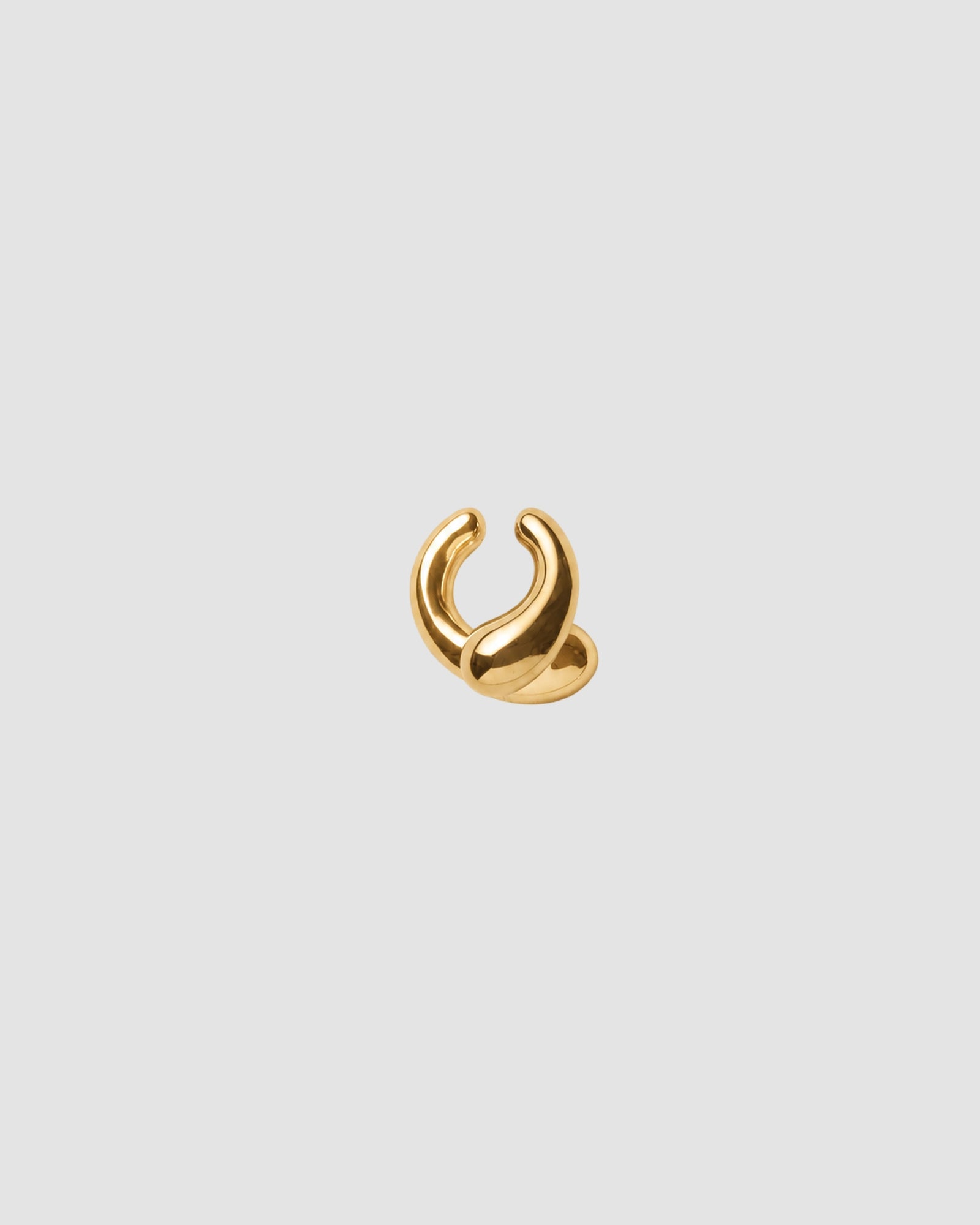 blow up helix ear cuff   panconesi   gold 1