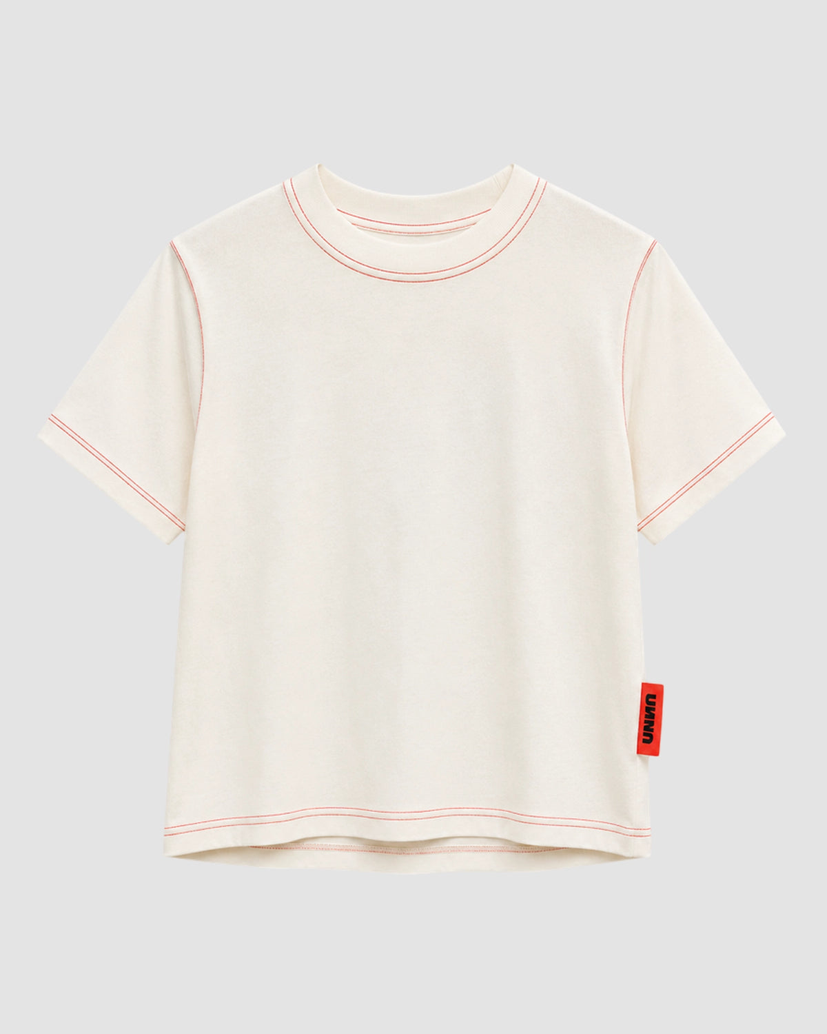 born to jog tee   unna   vanilla white 2